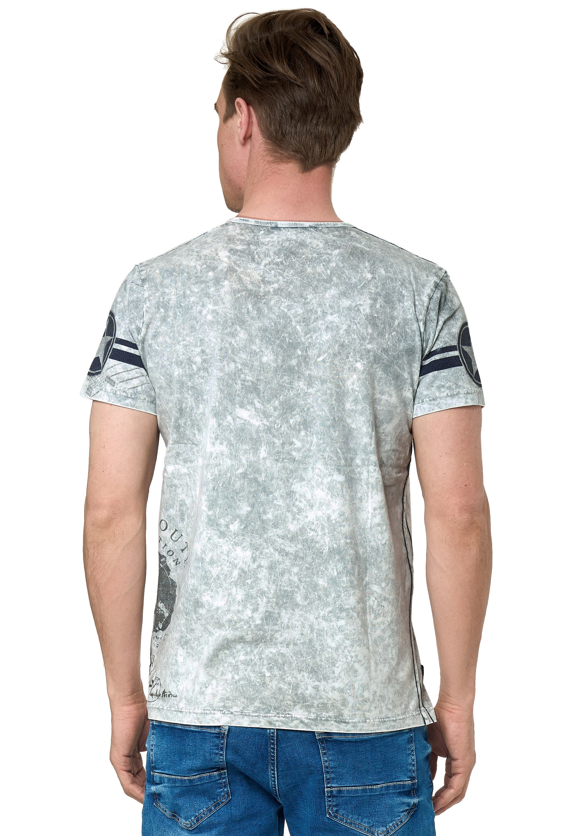 Rusty Neal T-Shirt, mit coolem Logo-Print