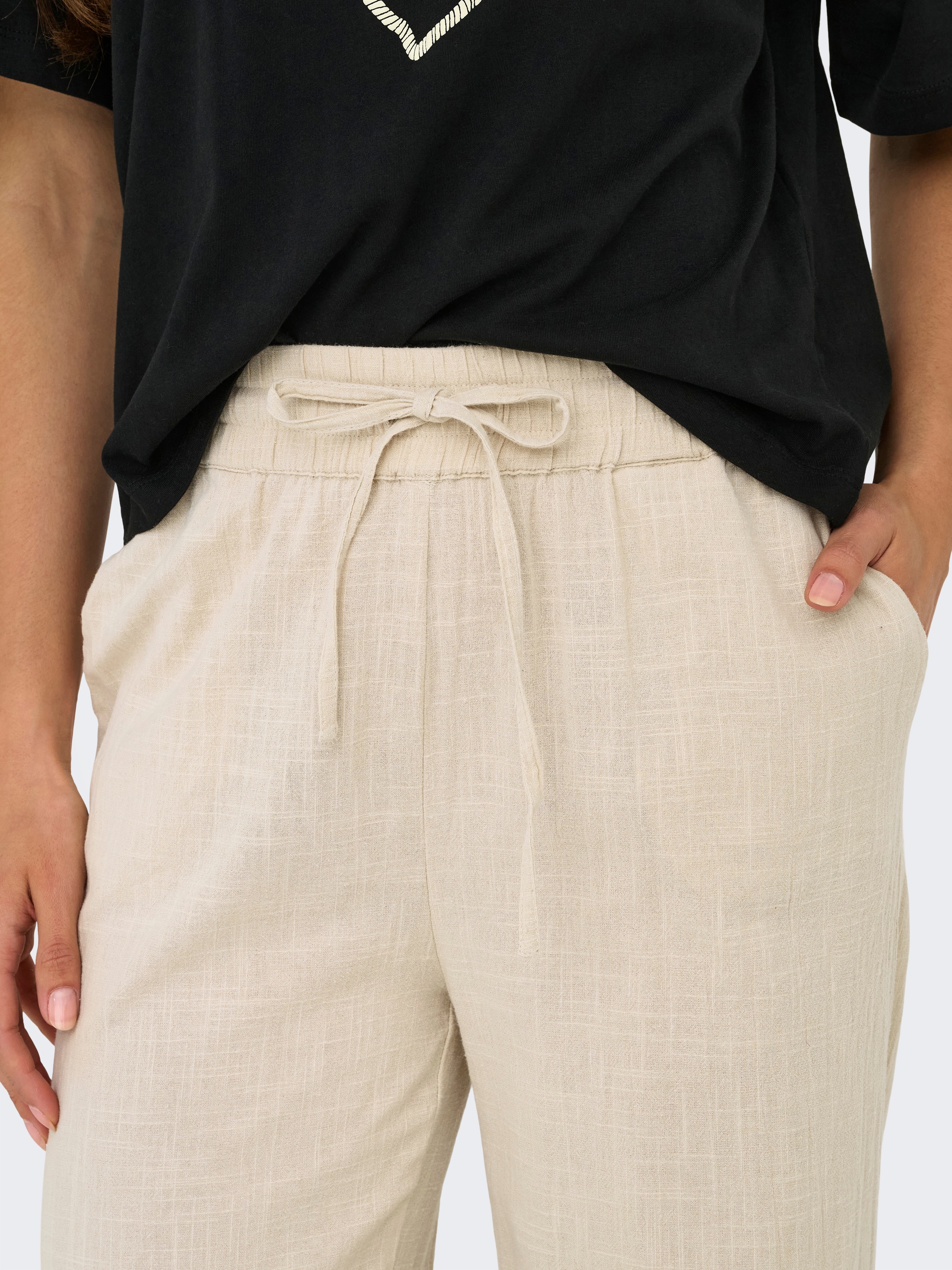 ONLY Schlupfhose "ONLTIZANA COTTON LOOSE PANTS WVN NOOS" günstig online kaufen