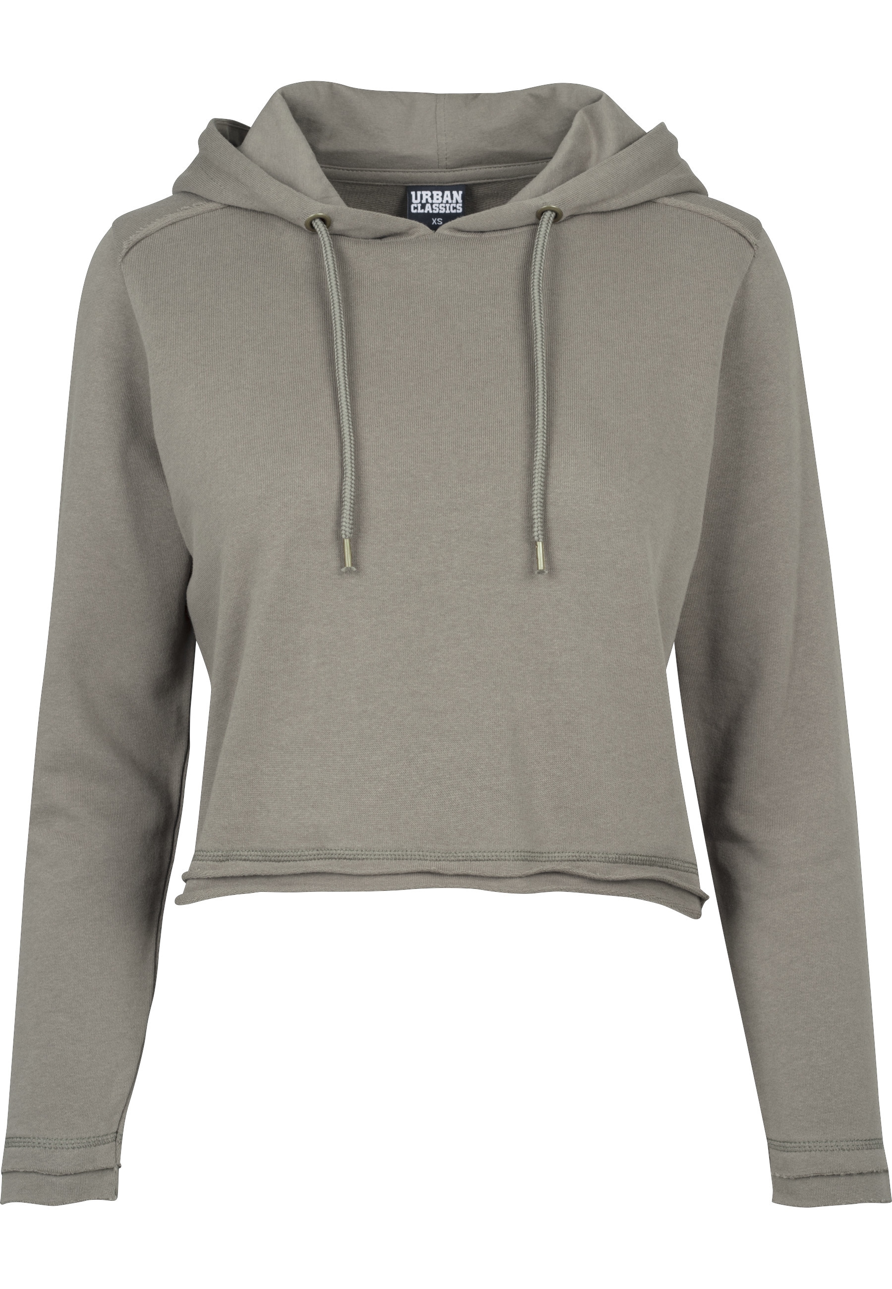 URBAN CLASSICS Sweatshirt "Urban Classics Damen Ladies Cropped Terry Hoody" günstig online kaufen