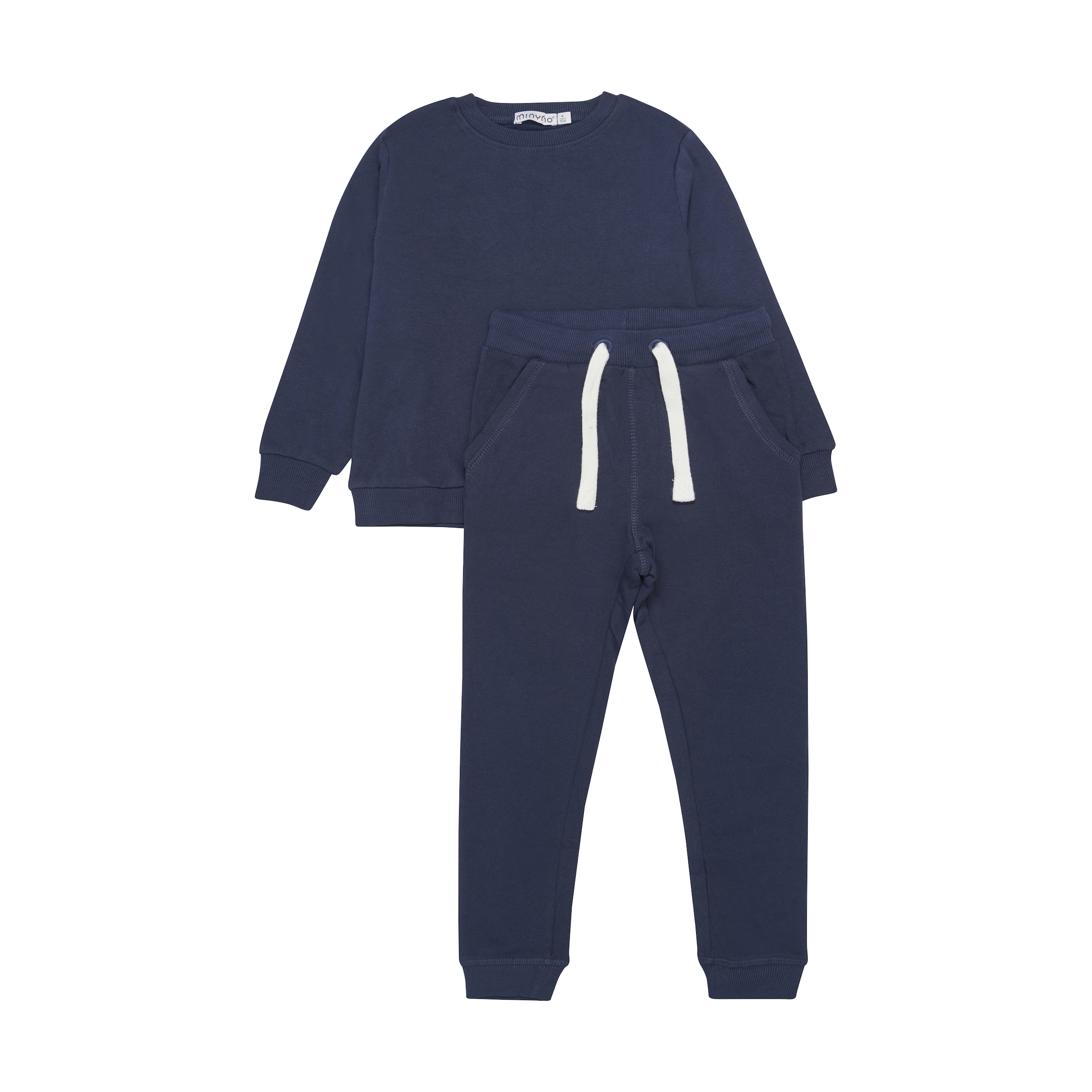 Minymo Langarmshirt & Hose "Hausanzug MISweat"