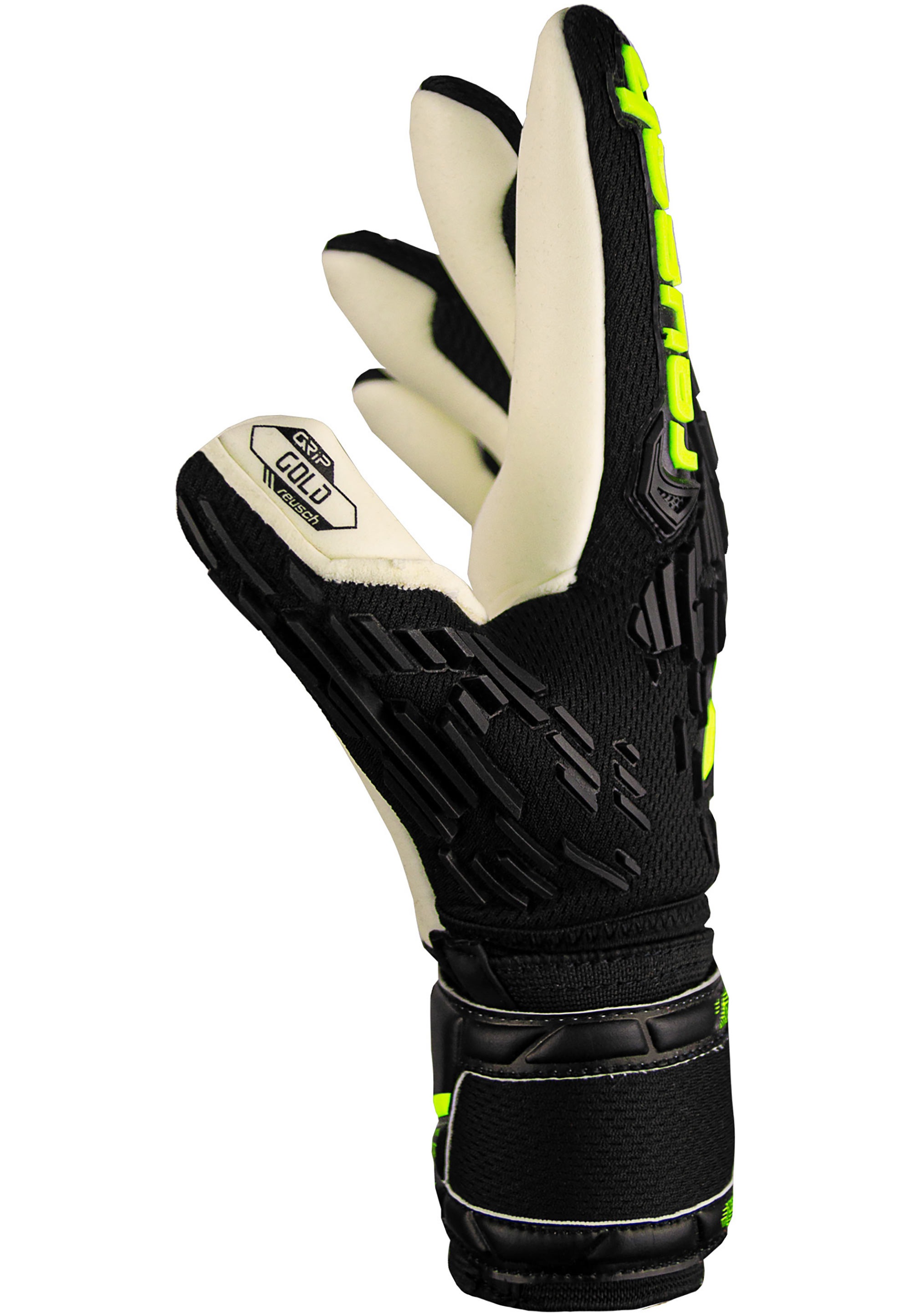 Reusch Torwarthandschuhe »Attrakt Freegel Gold Junior«, mit Finger Support Evolution Negative Cut