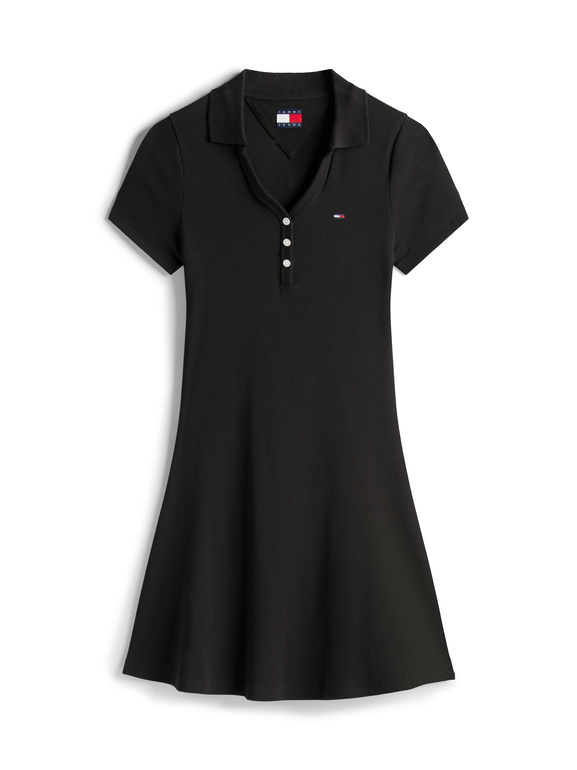 Tommy Jeans Polokleid »TJW F&F RIB POLO DRESS EXT«