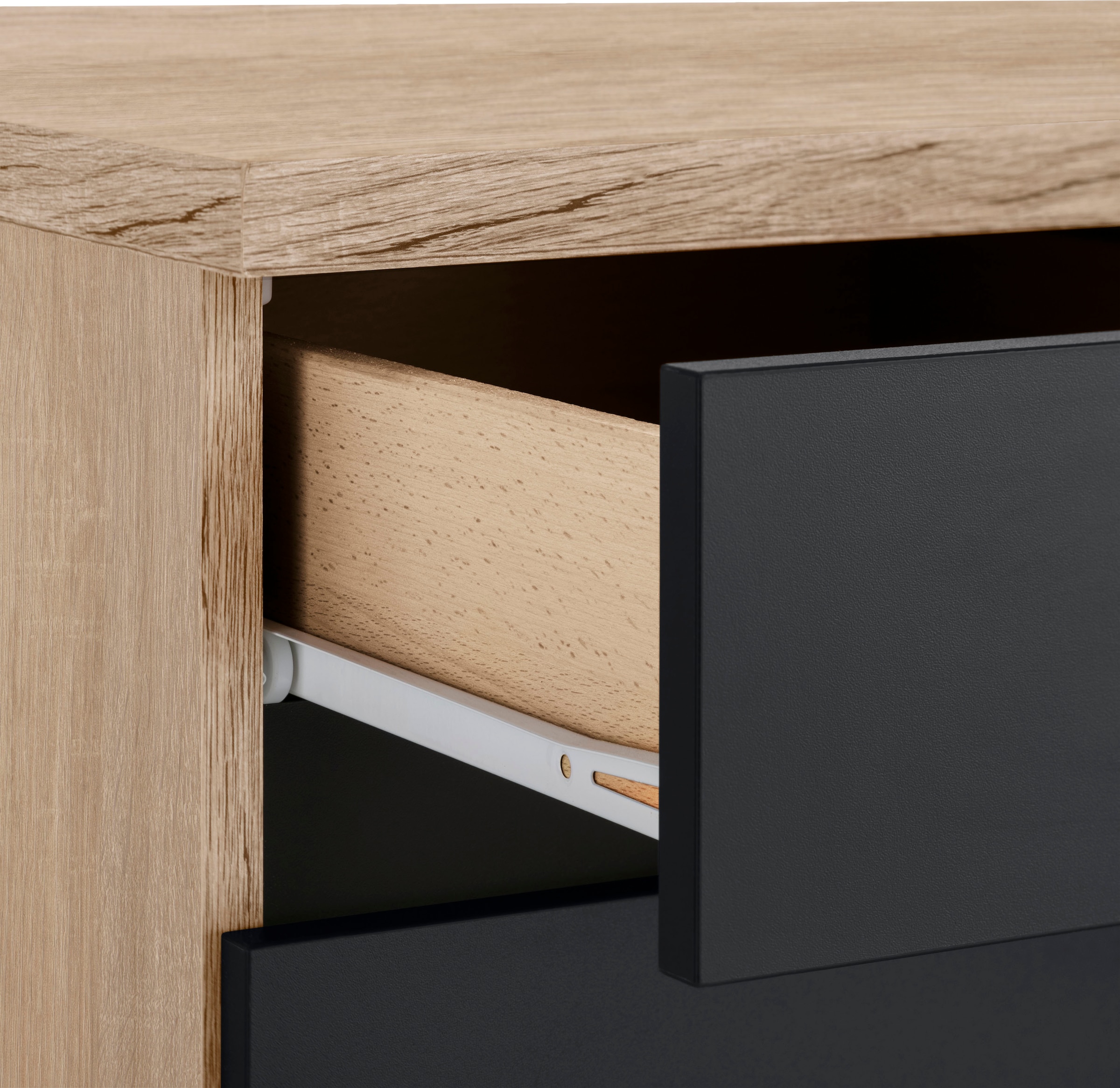 OPTIFIT Winkelküche »Roth«, Stellmaße 300x175 cm, wahlweise mit E-Geräten, mit Apothekerschrank