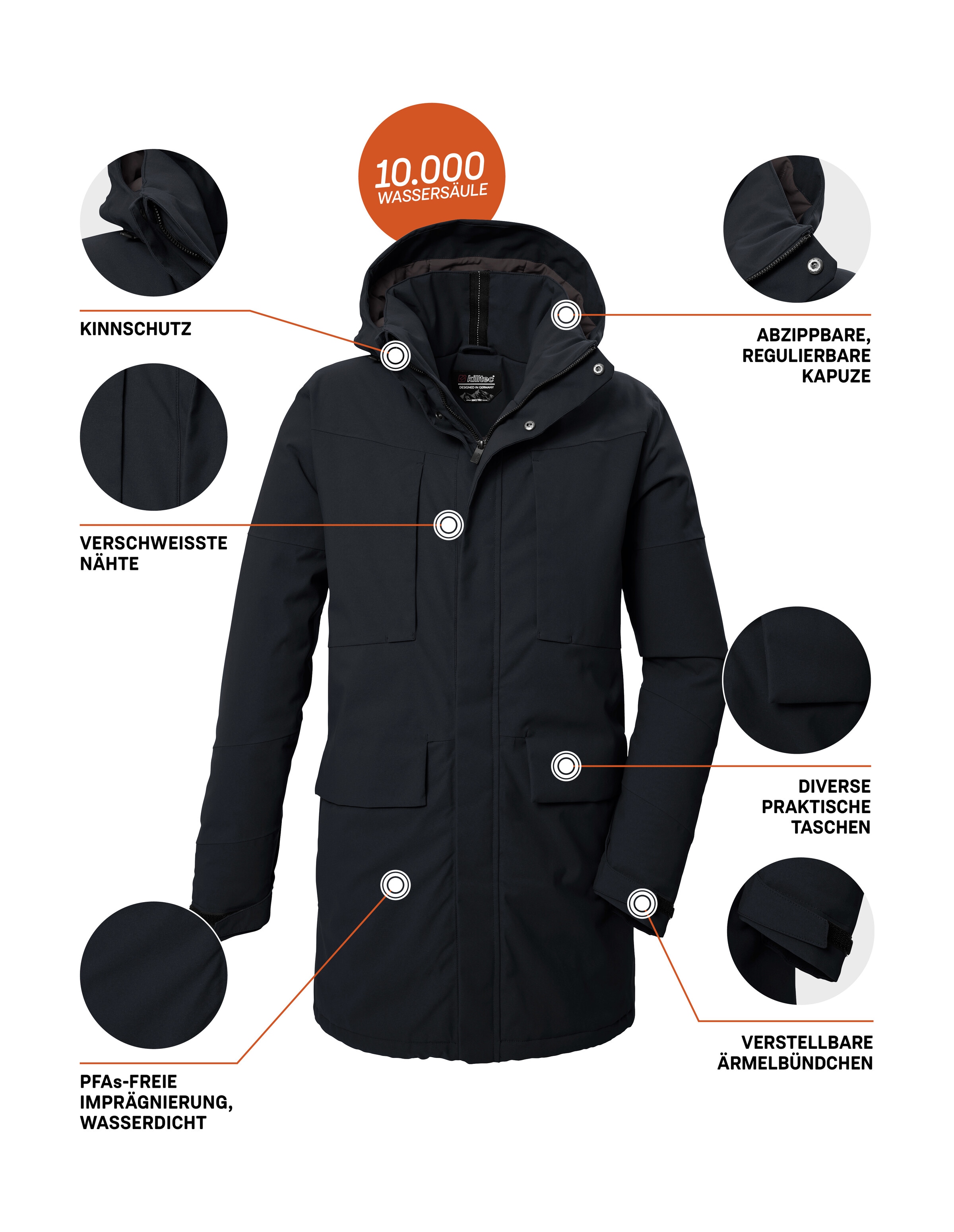 Killtec Parka »KOW 80 MN PRK«
