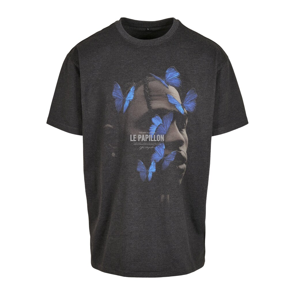 Upscale by Mister Tee Kurzarmshirt »Upscale by Mister Tee Herren Le Papillon Oversize Tee«, (1 tlg.)
