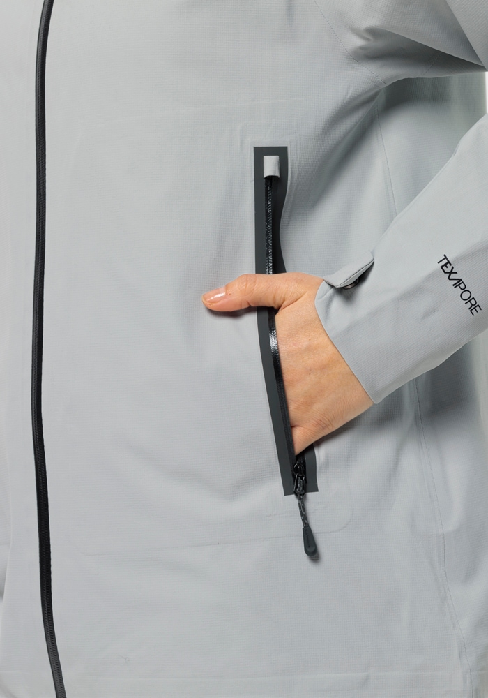 Jack Wolfskin Funktionsjacke »TAPELESS 2.0 JKT W«, mit Kapuze