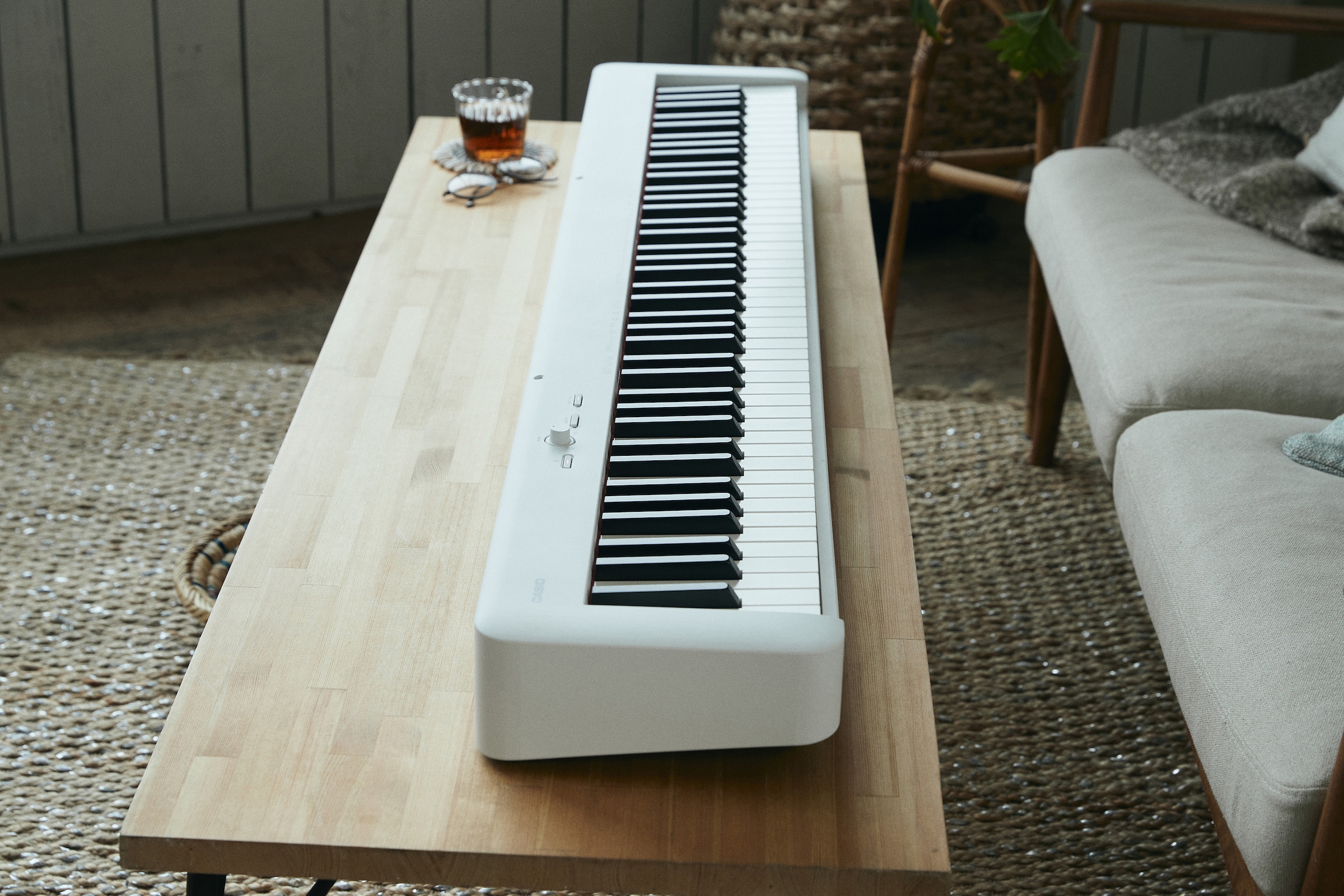 CASIO Digitalpiano »CDP-S110WE«, mit Pedal