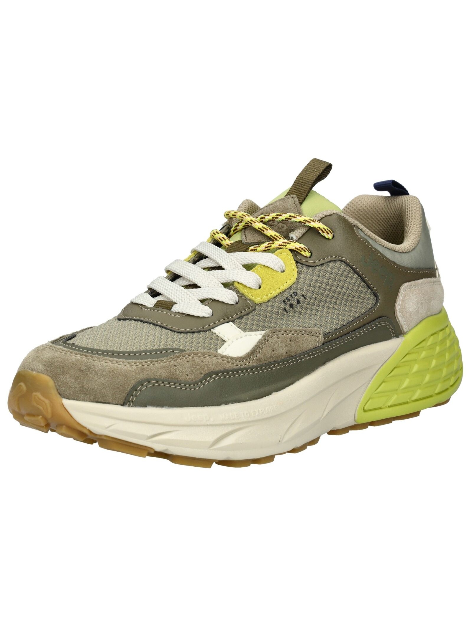 Jeep Sneaker "Jeep Sneaker Lederimitat/Textil" günstig online kaufen