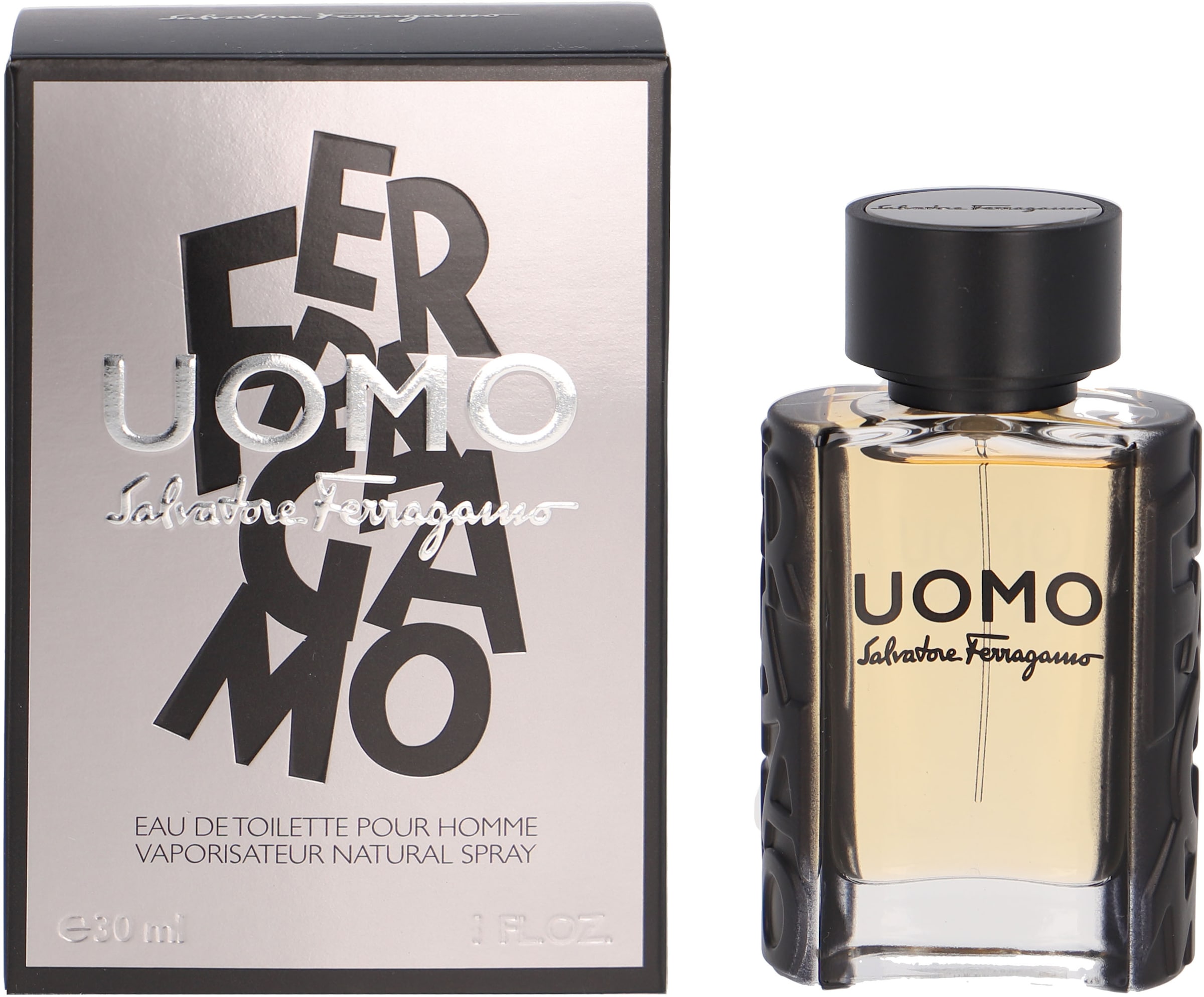 Salvatore Ferragamo Eau de Toilette »UOMO«, mit der Vereinigung von frischen Akkorden