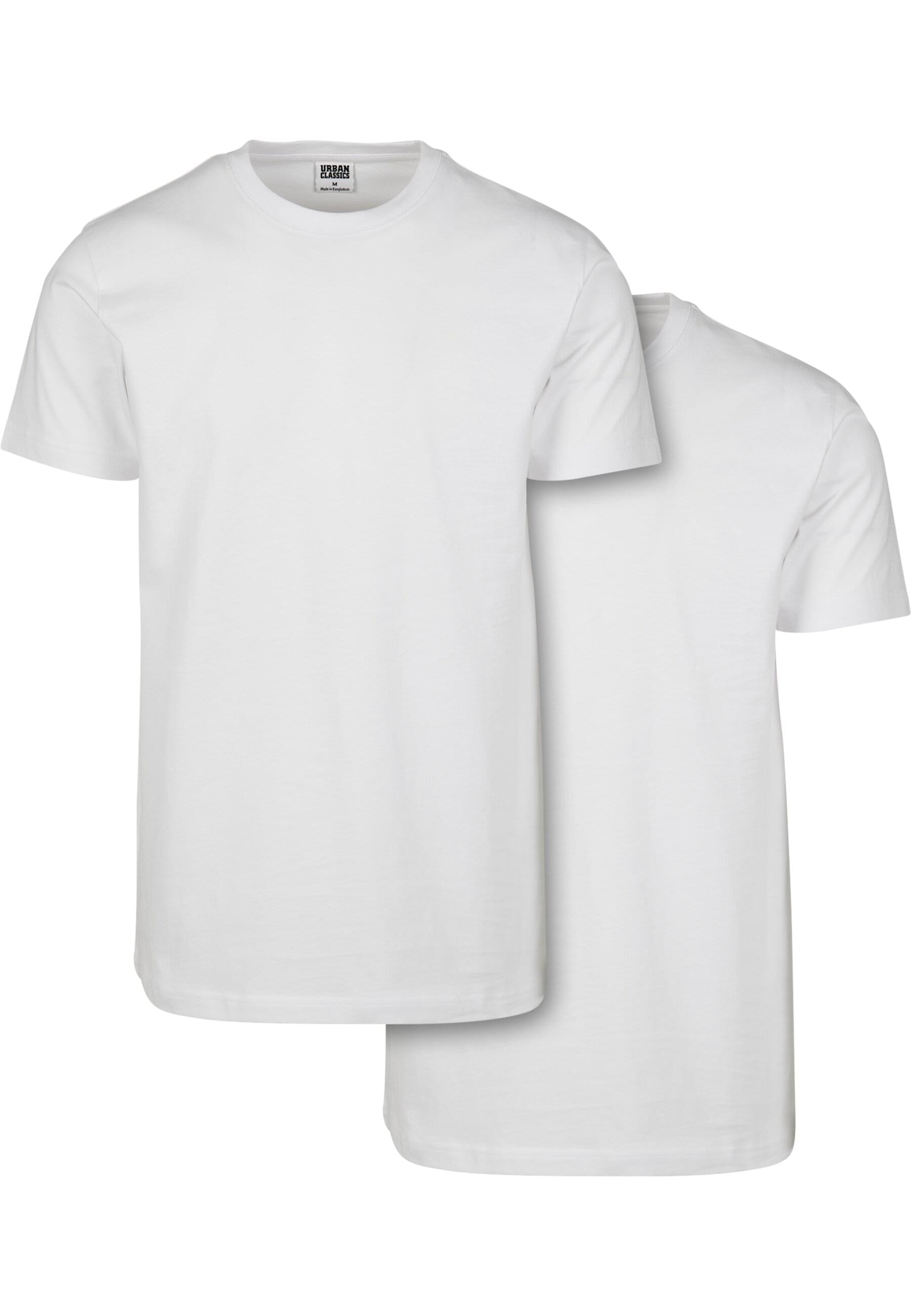 URBAN CLASSICS T-Shirt "Urban Classics Herren Basic Tee 2-Pack"