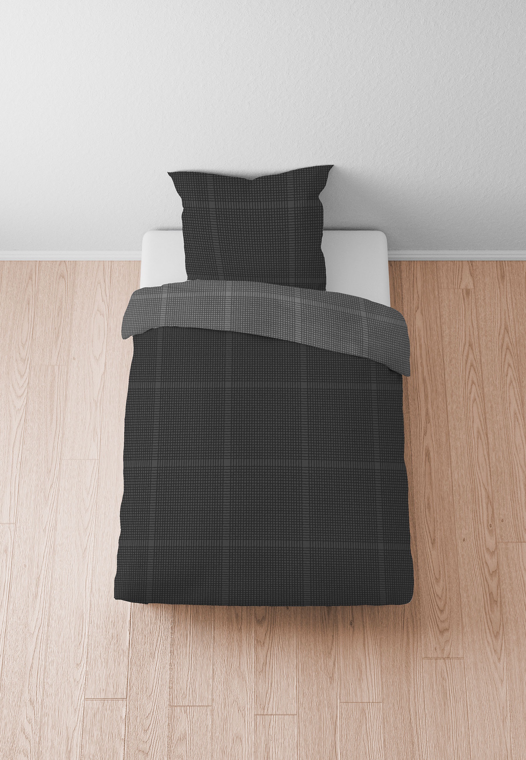 Biberna Wendebettwäsche "0614606" 2 Stk. tlg. feiner Glanz + weicher Griff, günstig online kaufen