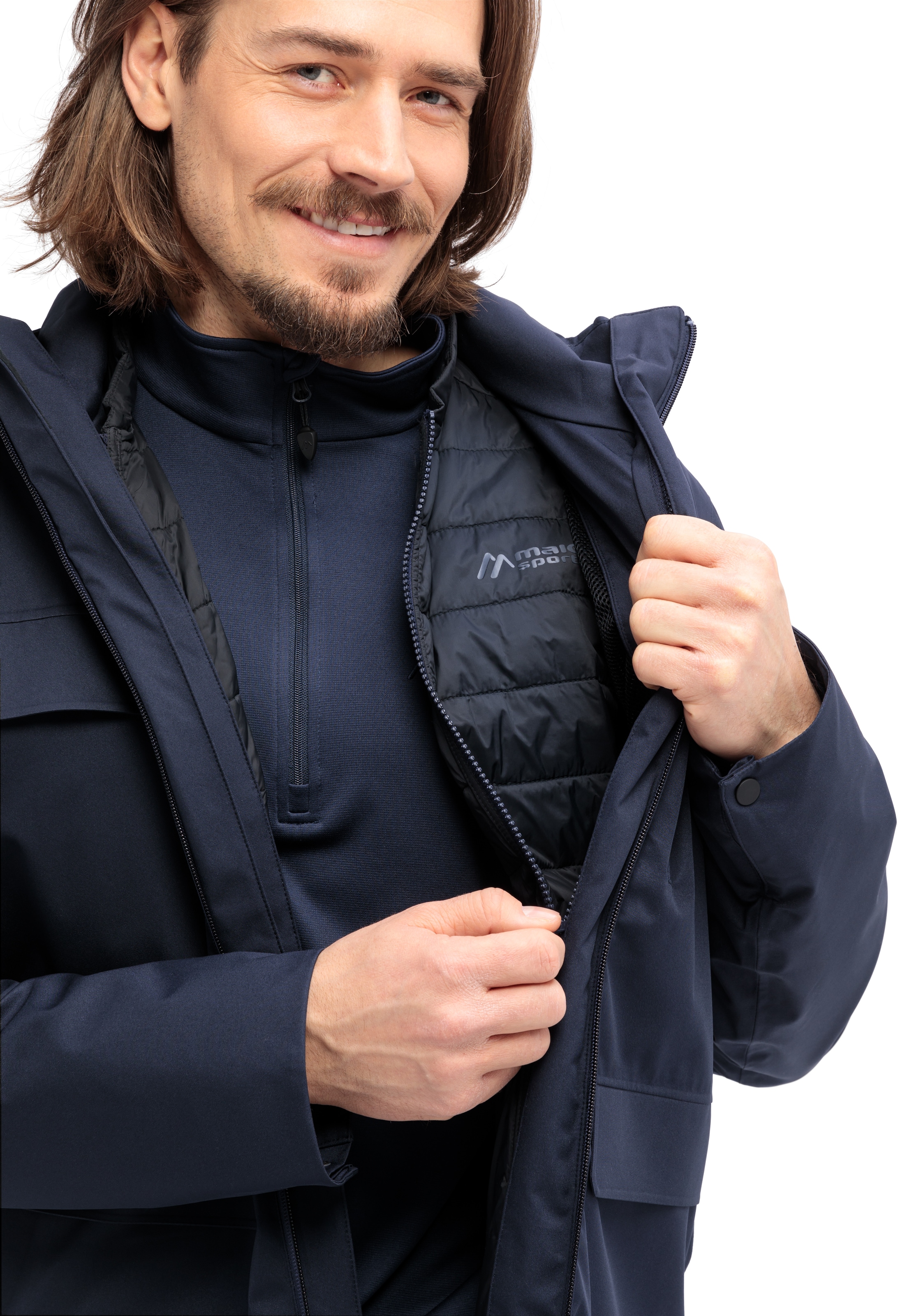 Maier Sports Funktionsjacke "WOUT", Herren Outdoor-Jacke, wind/wasserdicht, günstig online kaufen