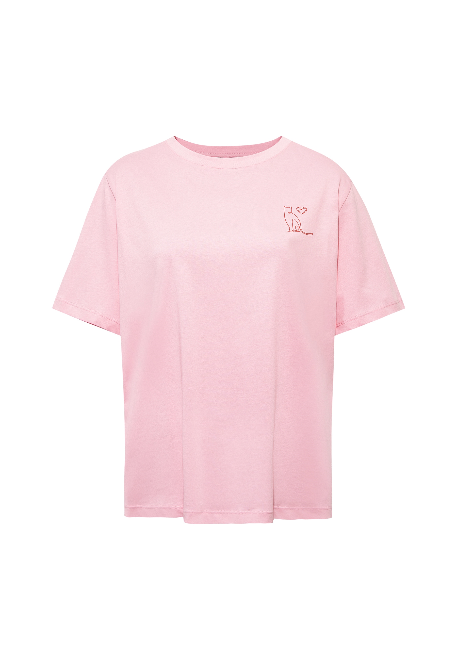 Mavi T-Shirt »GRAPHIC PRINTED FASHION JERSEY« Katzen T-Shirt