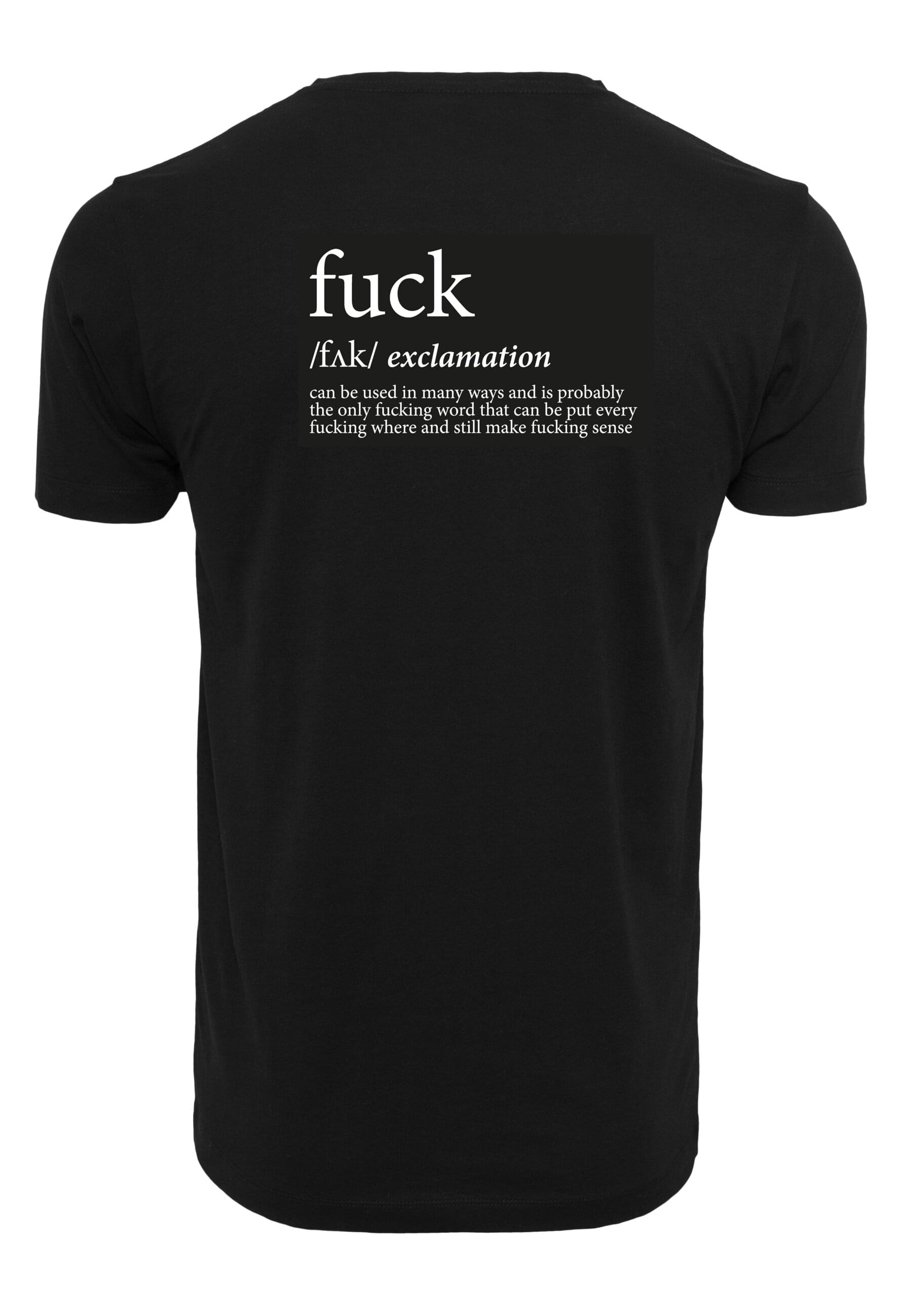 MisterTee T-Shirt "MisterTee Herren FCK Tee" 1 Stk. tlg. günstig online kaufen