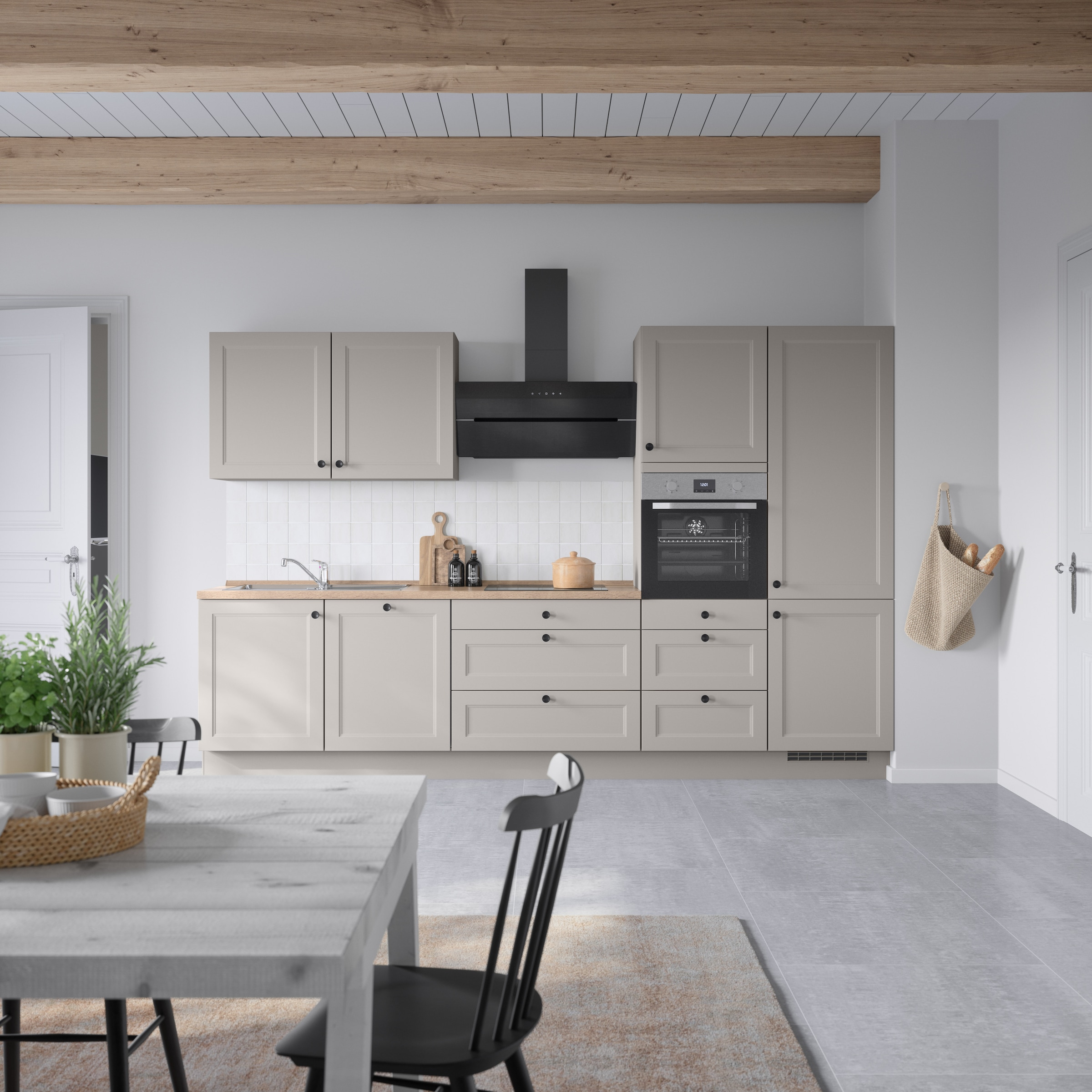 nobilia® Küchenzeile »"Cascada II"«, vormontiert, Ausrichtung wählbar, Breite 330 cm, wahlw. mit E-Geräten