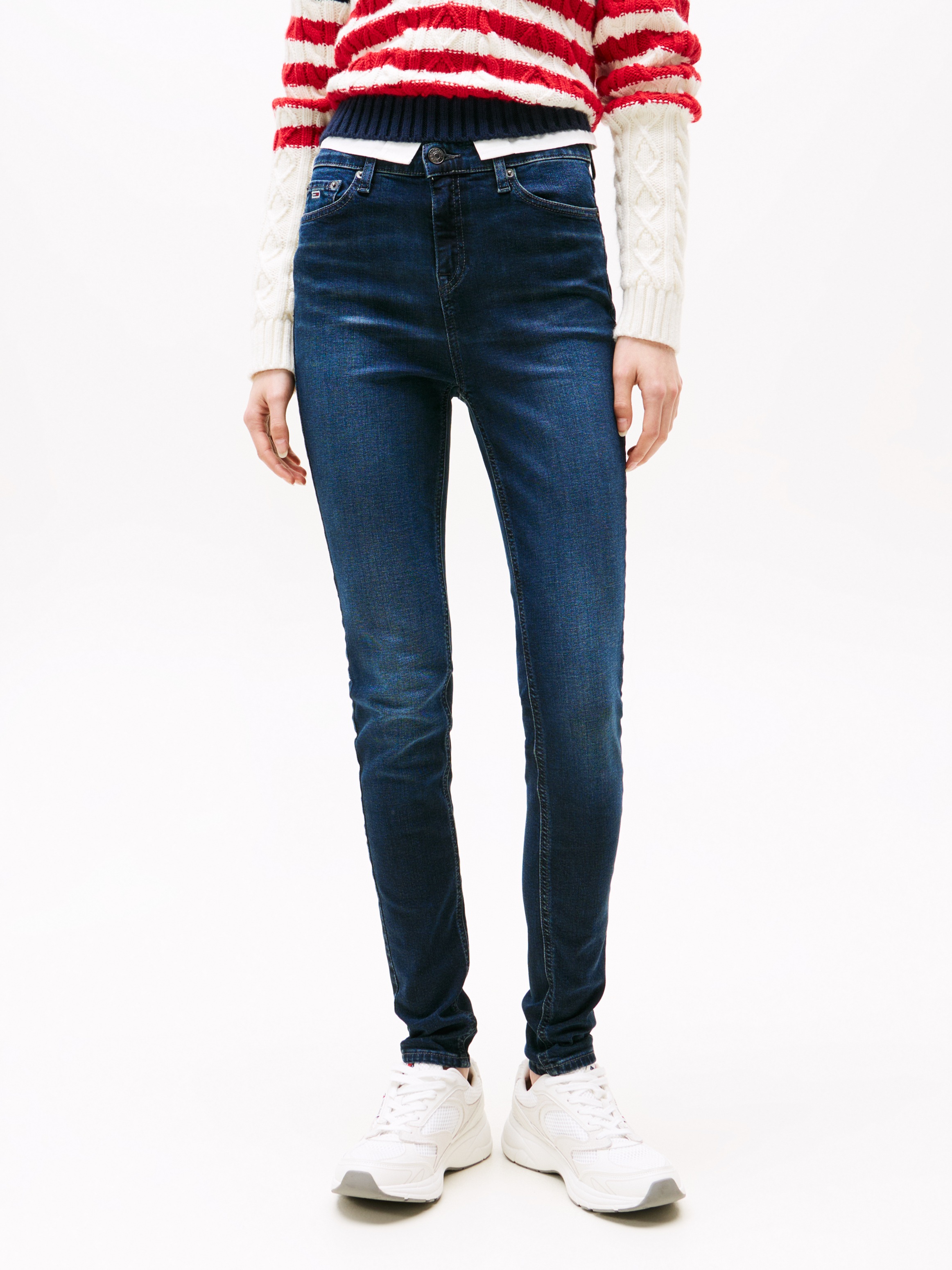 Tommy Jeans Skinny-fit-Jeans "Nora Mid Rise Skinny Fit" Im 5-Pocket Style