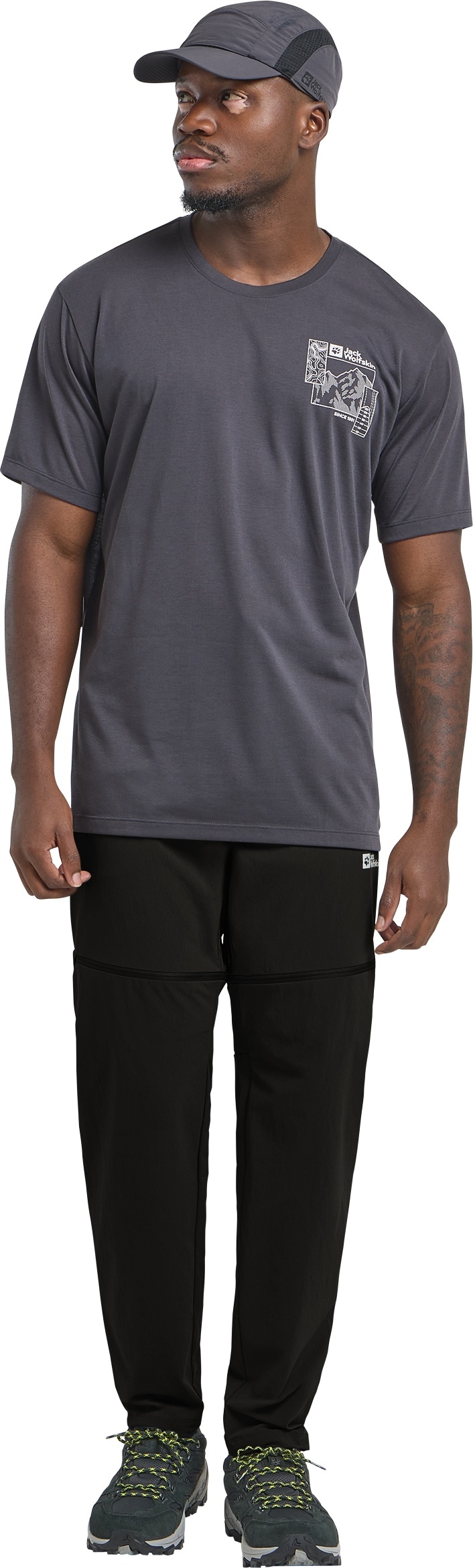 Jack Wolfskin Zip-away-Hose »HIKEOUT ZIP AWAY PANTS M«