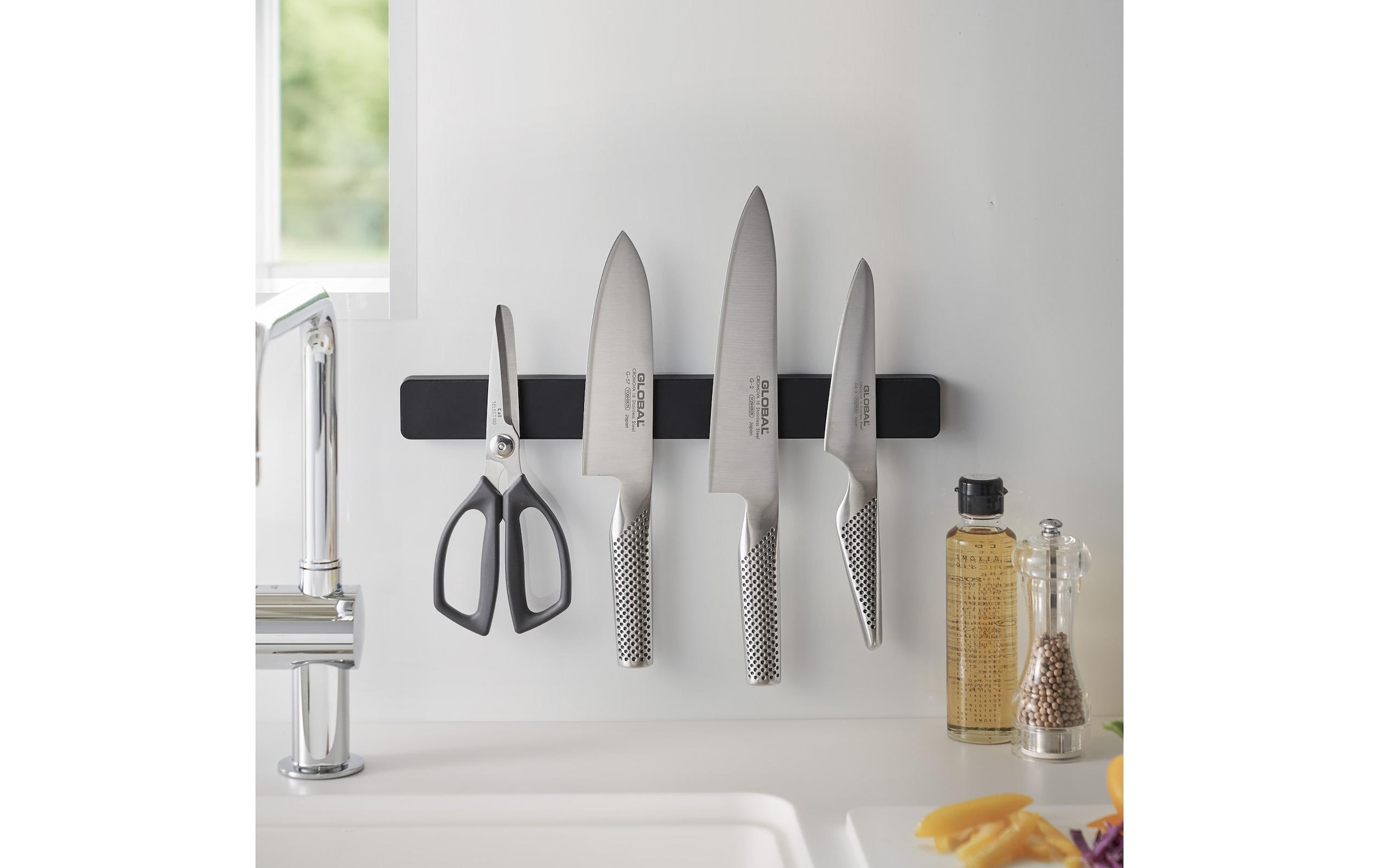 Yamazaki Wand-Magnet Messer-Leiste »Magnetschiene Tower 35 x 1,7 x 4 cm« Magnetischer Messerhalter