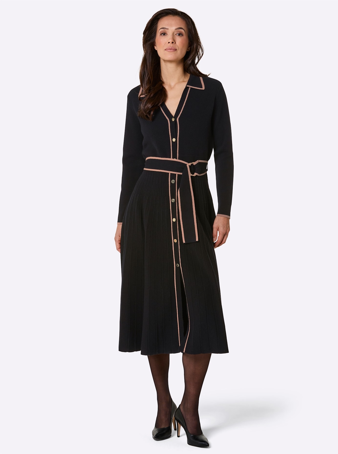 CREATION L PREMIUM Strickkleid »Woll-Strickkleid«