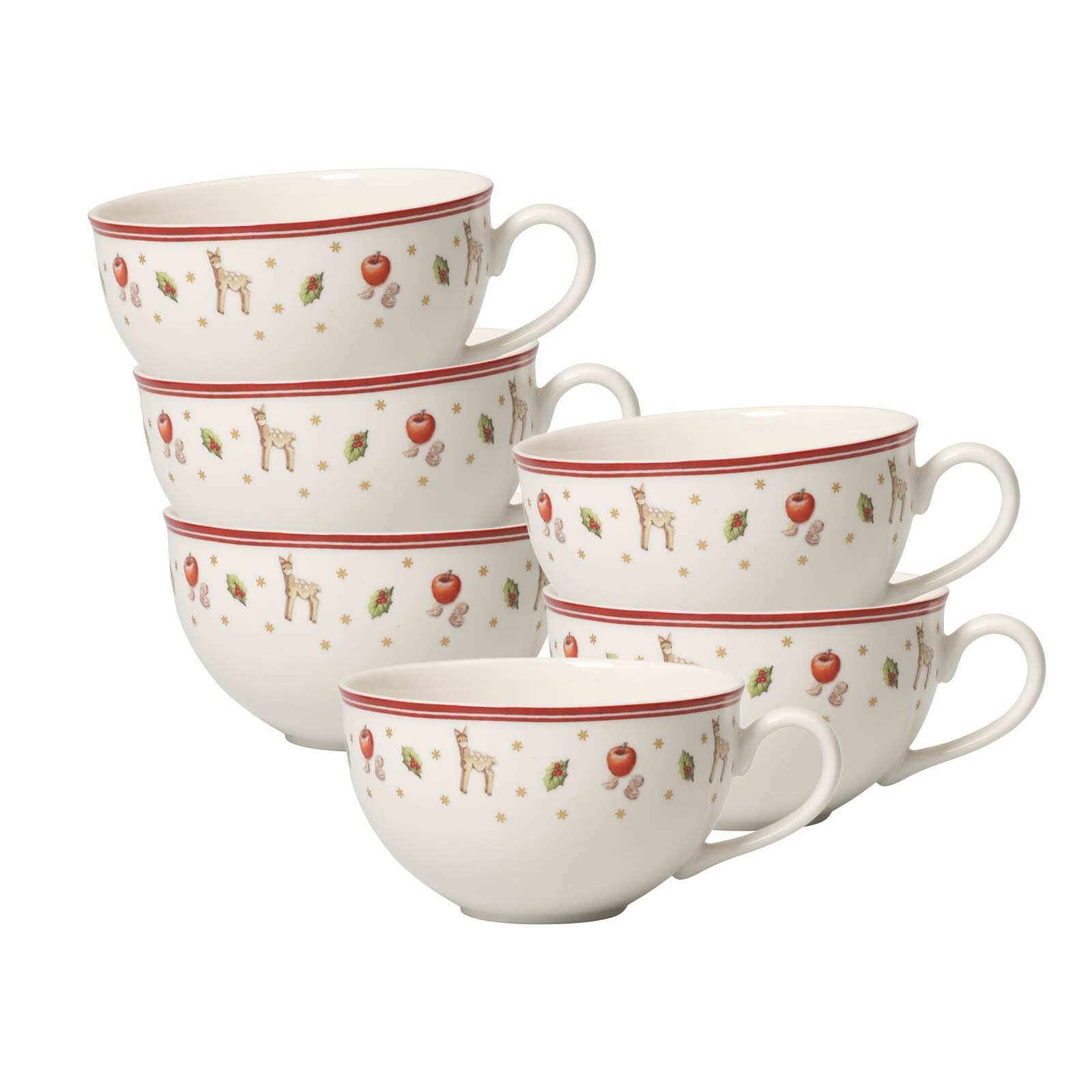 Villeroy & Boch Tasse "Milchkaffeetassen Toys Delight 260 ml 6er Set bunt" günstig online kaufen