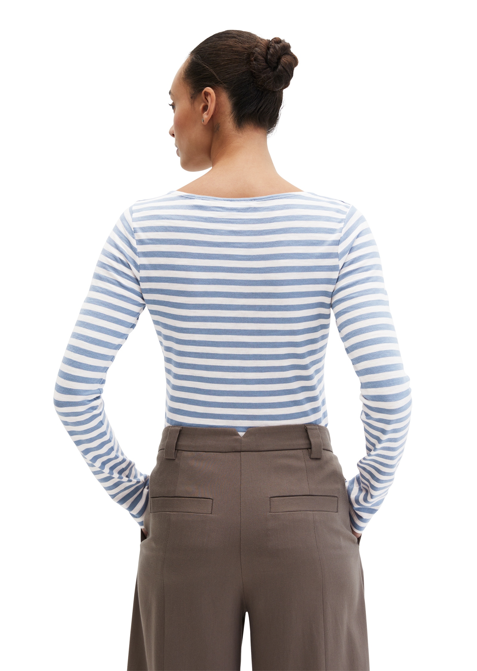 Marc O'Polo Langarmshirt »aus Organic-Cotton-Slub-Jersey«