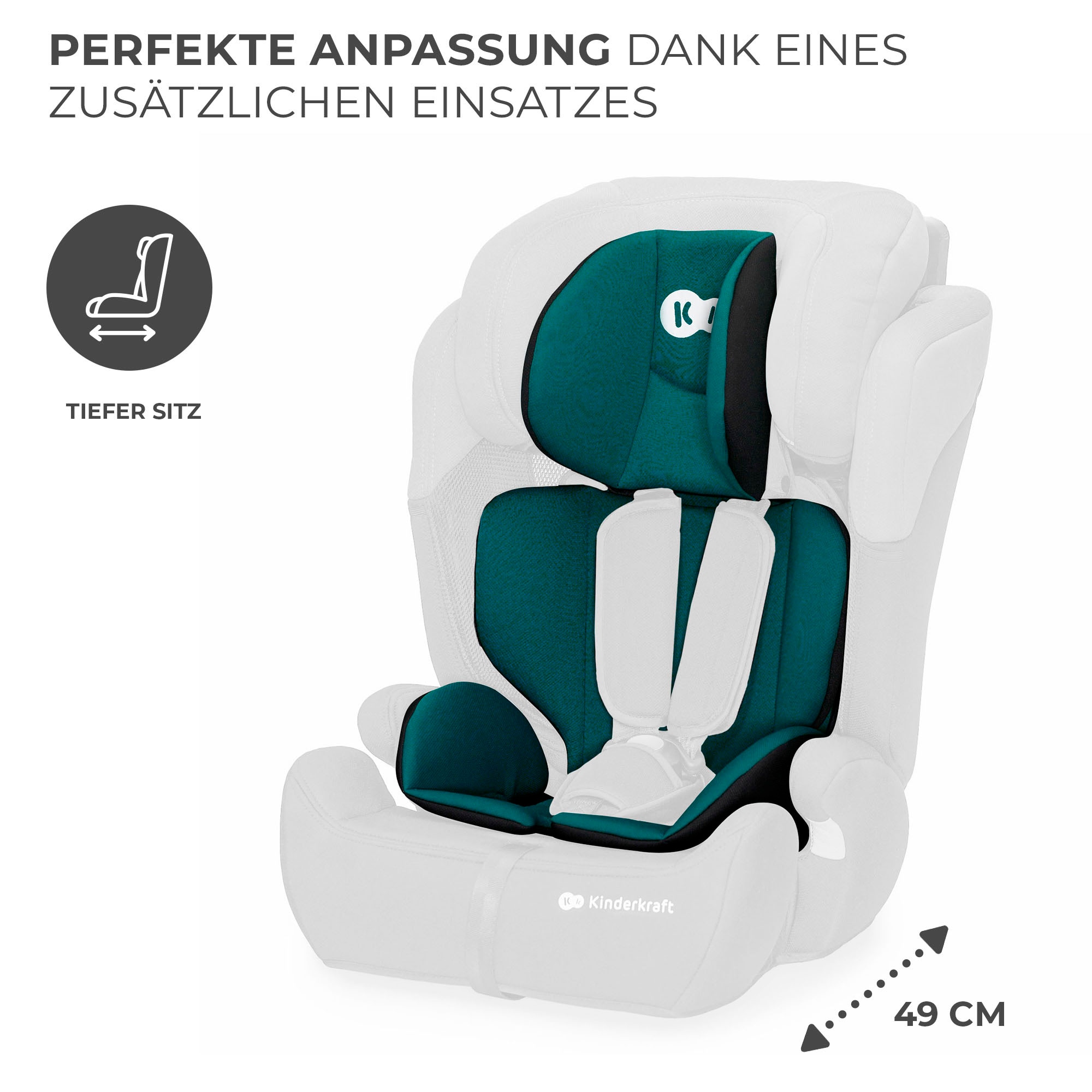 Kinderkraft Autokindersitz »COMFORT UP i-Size« Klasse I / II / III (9-36 kg) mit herausnehmbarem modularen Einsatz