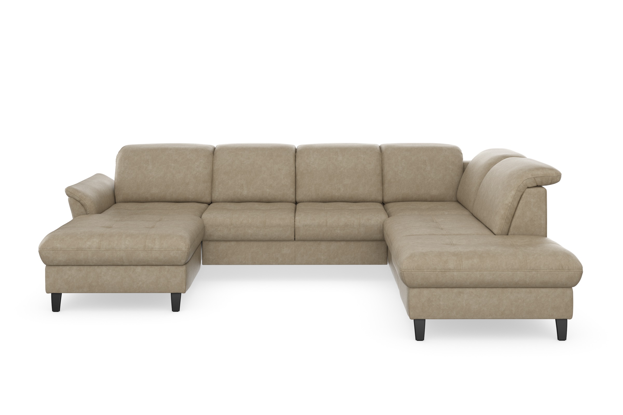 sit&more Wohnlandschaft "Maggiore U-Form" wahlweise mit Kopfteilverstellung günstig online kaufen