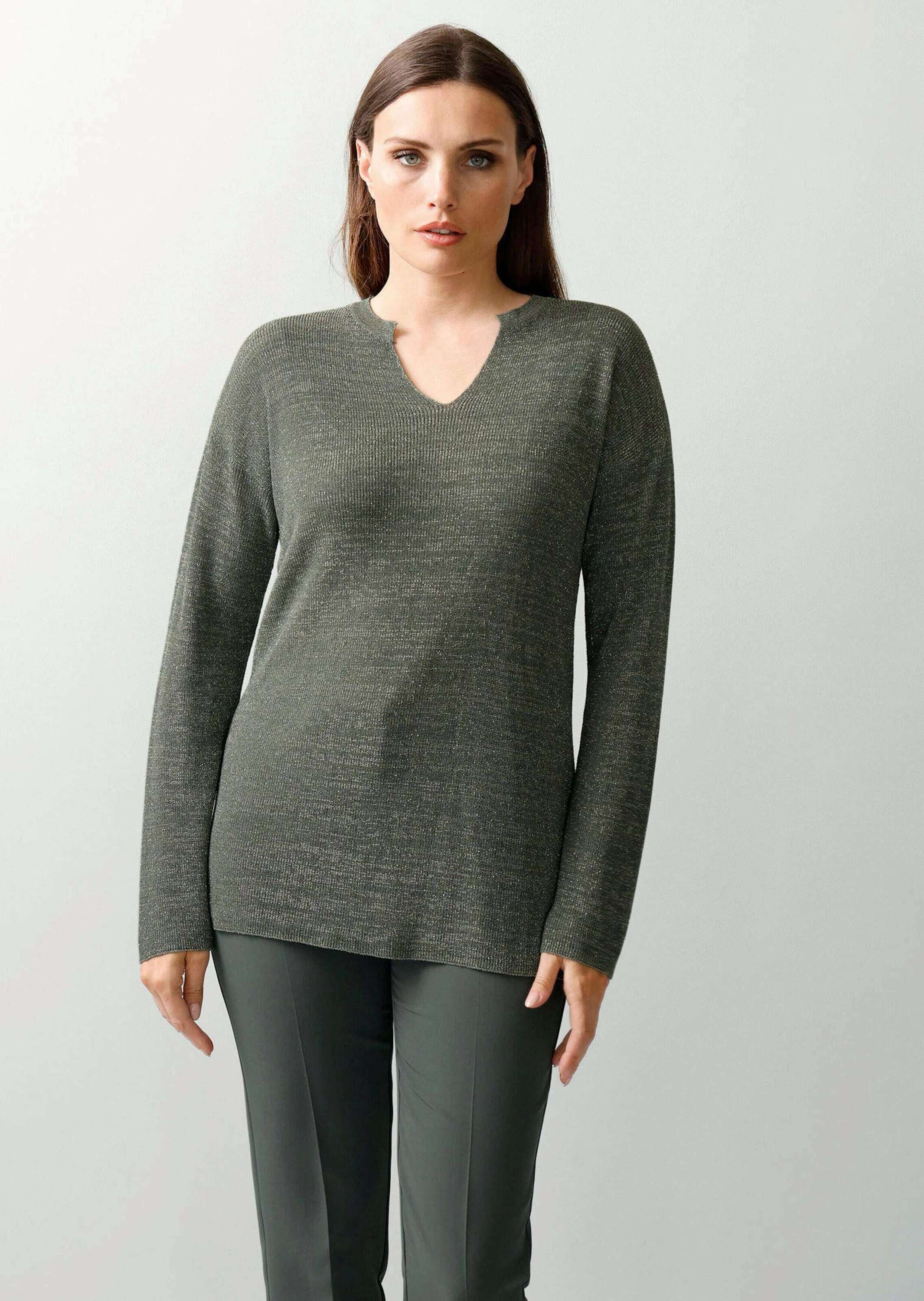 Thumbnail - Alba Moda Longpullover "Pullover Pullover mit Effektgarn"