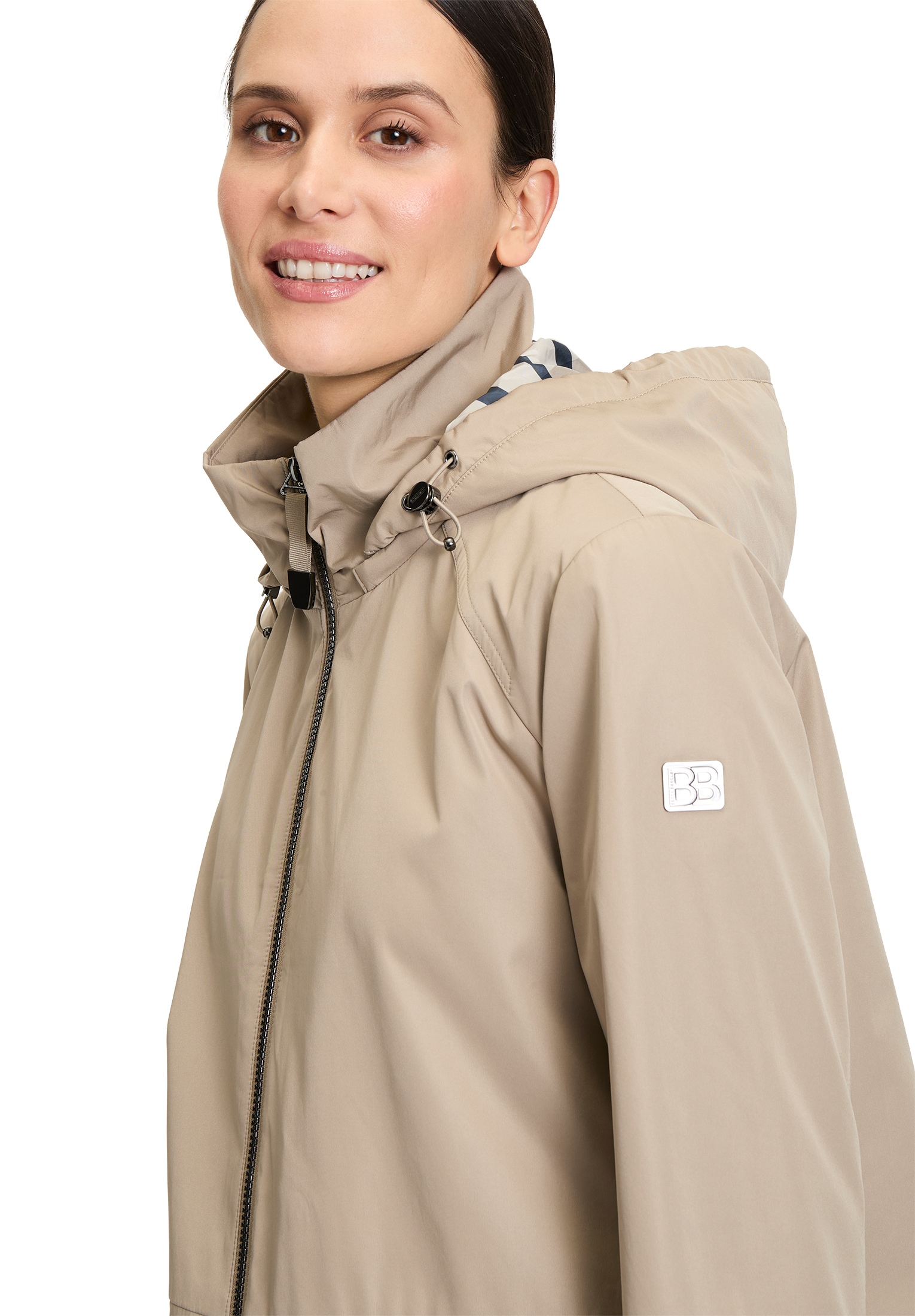 Betty Barclay Outdoorjacke »Betty Barclay Damen Outdoorjacke mit abnehmbarer Kapuze«, mit Kapuze