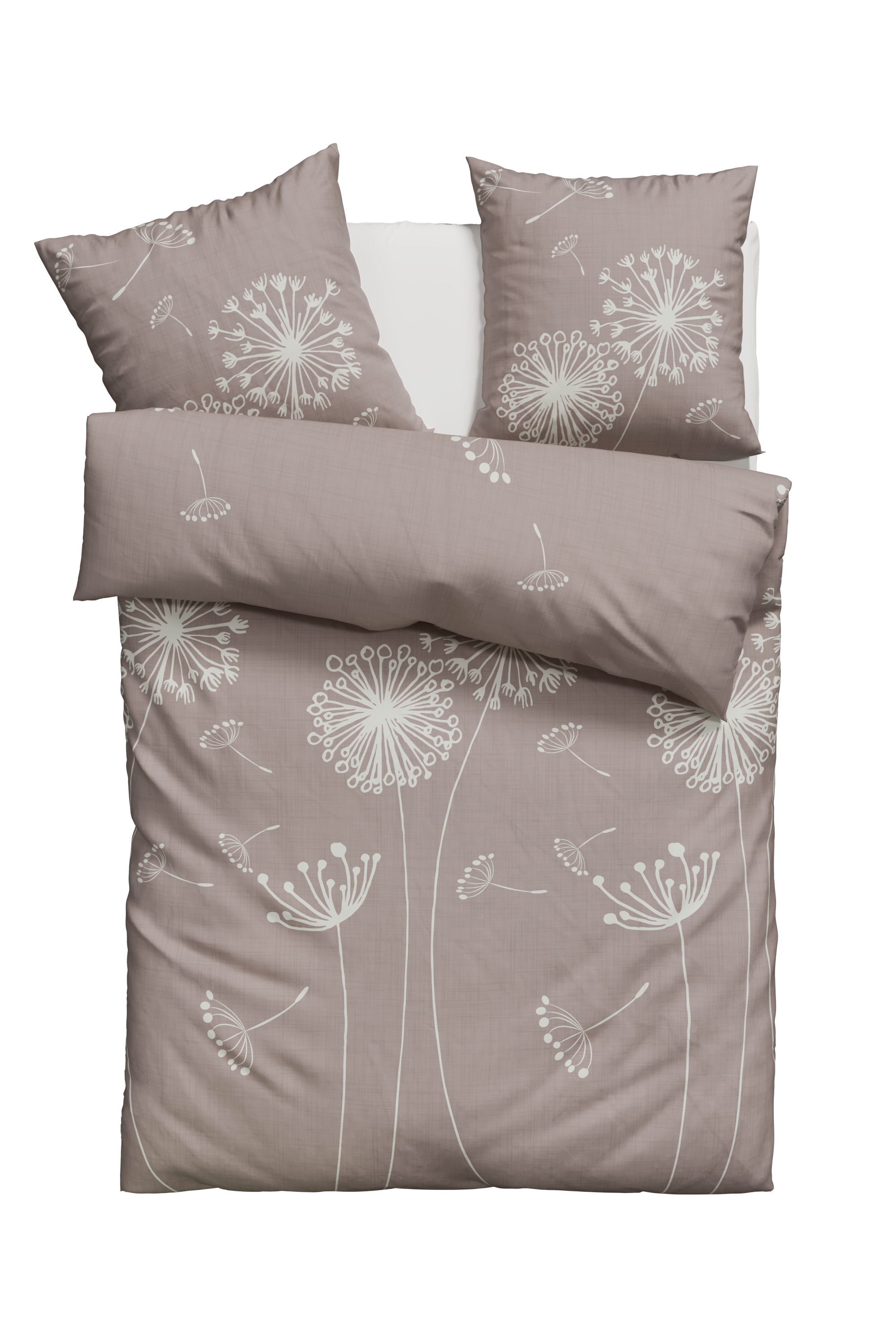 Home affaire Bettwäsche "Soucy" 2 Stk. tlg. ab Gr. 135x200, 100% Baumwolle, günstig online kaufen