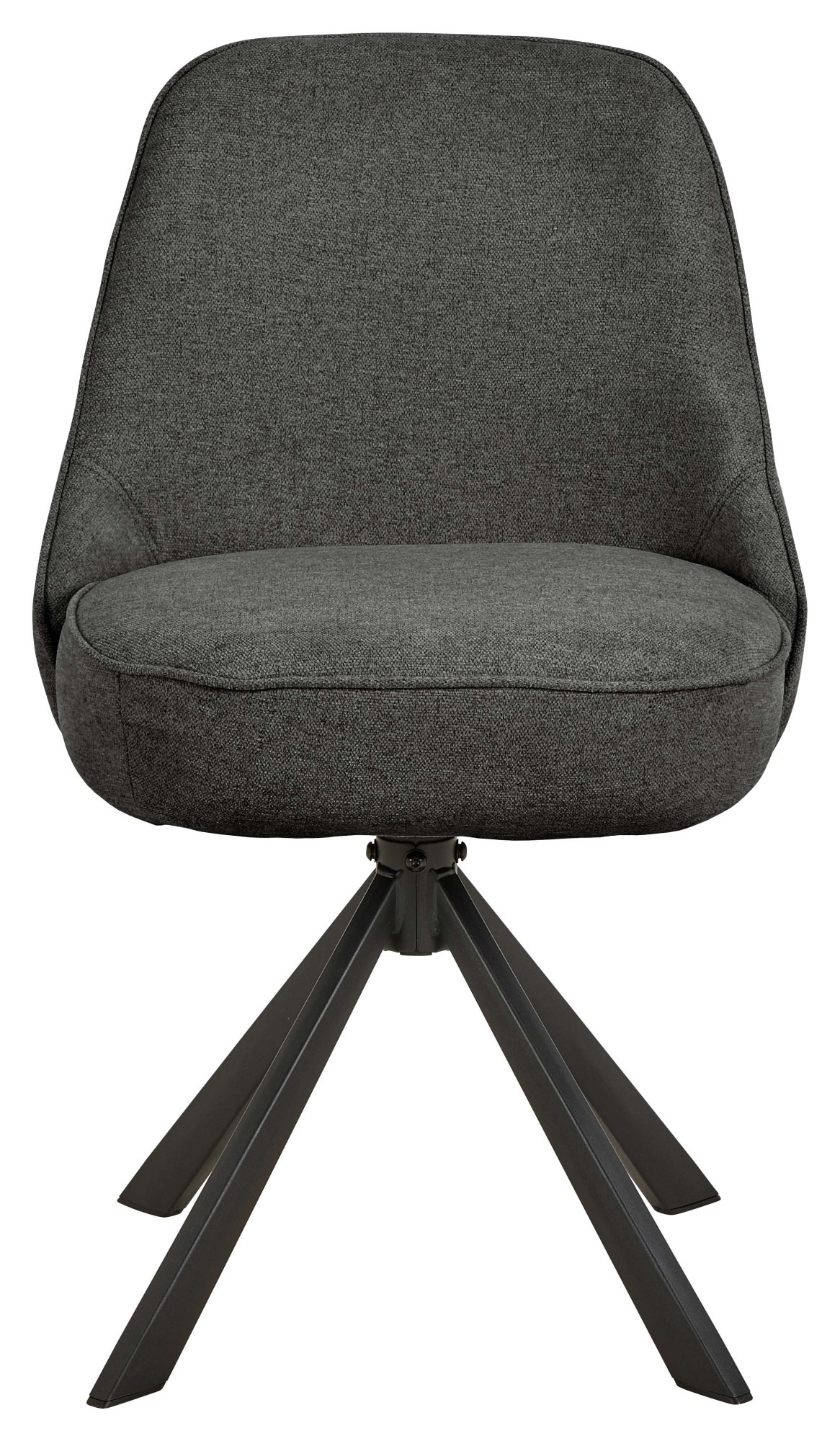 ACTONA GROUP Esszimmerstuhl »Carlton, Polsterstuhl, Esszimmerstuhl mit Polsterung« (Set) 2 Stk.Stuhl, Chenillebezug, Armlehnen, Drehfunktion, Sitzhöhe 52,5 cm