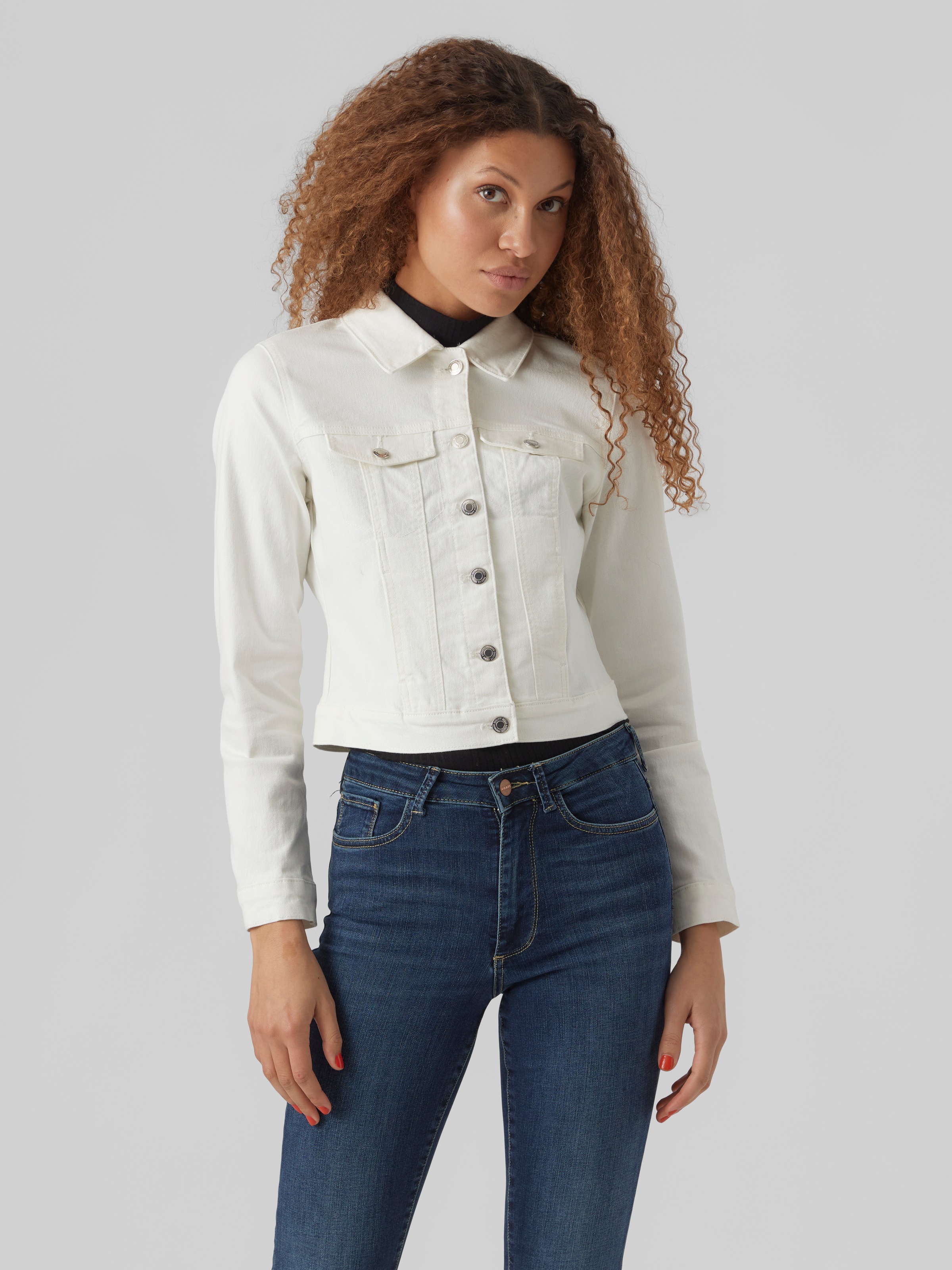 Vero Moda "VMLUNA LS SLIM DNM JACKET MIX GA NOOS" günstig online kaufen