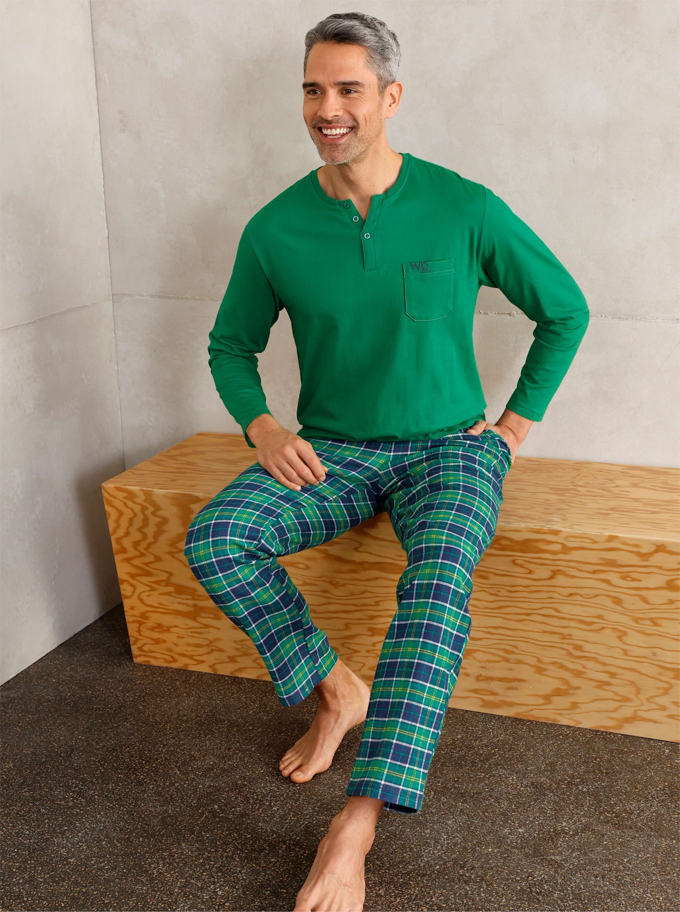 wäschepur Pyjamaoberteil "Schlafanzug-Shirt", 1 Stk. günstig online kaufen