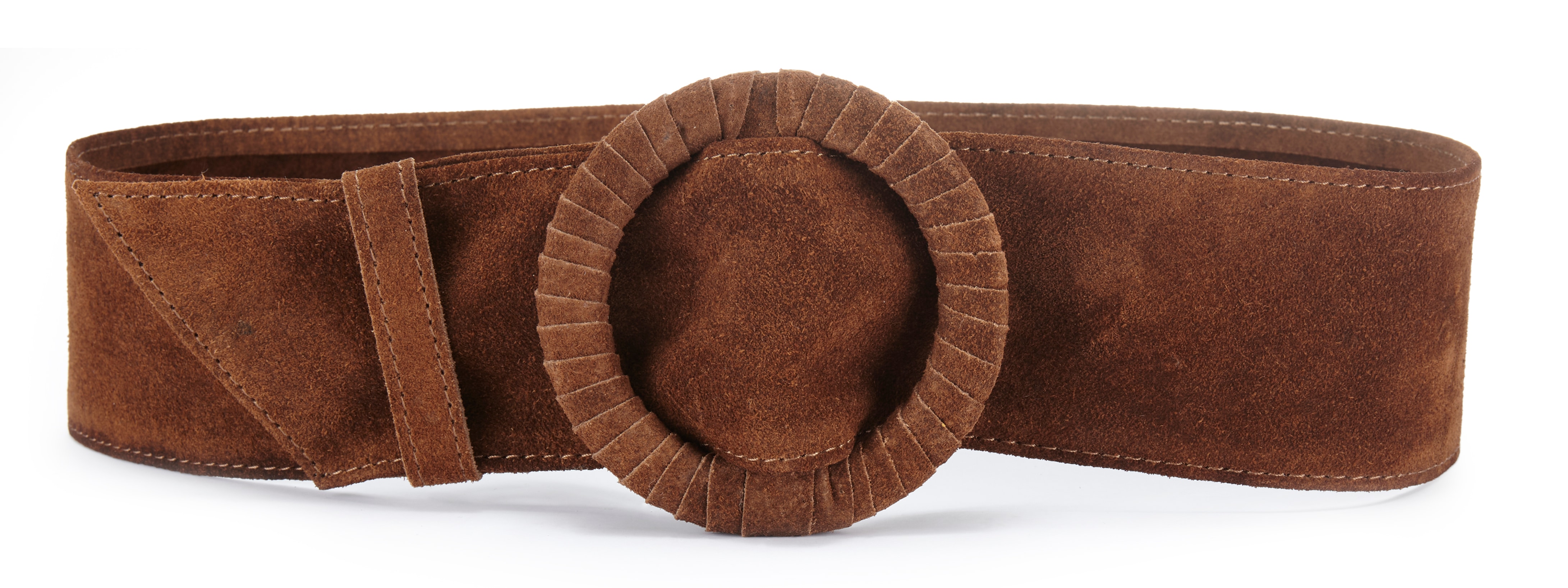 LASCANA Taillengürtel "Ledergürtel, Gürtel für Kleid & Overall, Bauchgürtel" aus hochwertigem Veloursleder, mit Shaping-Effekt