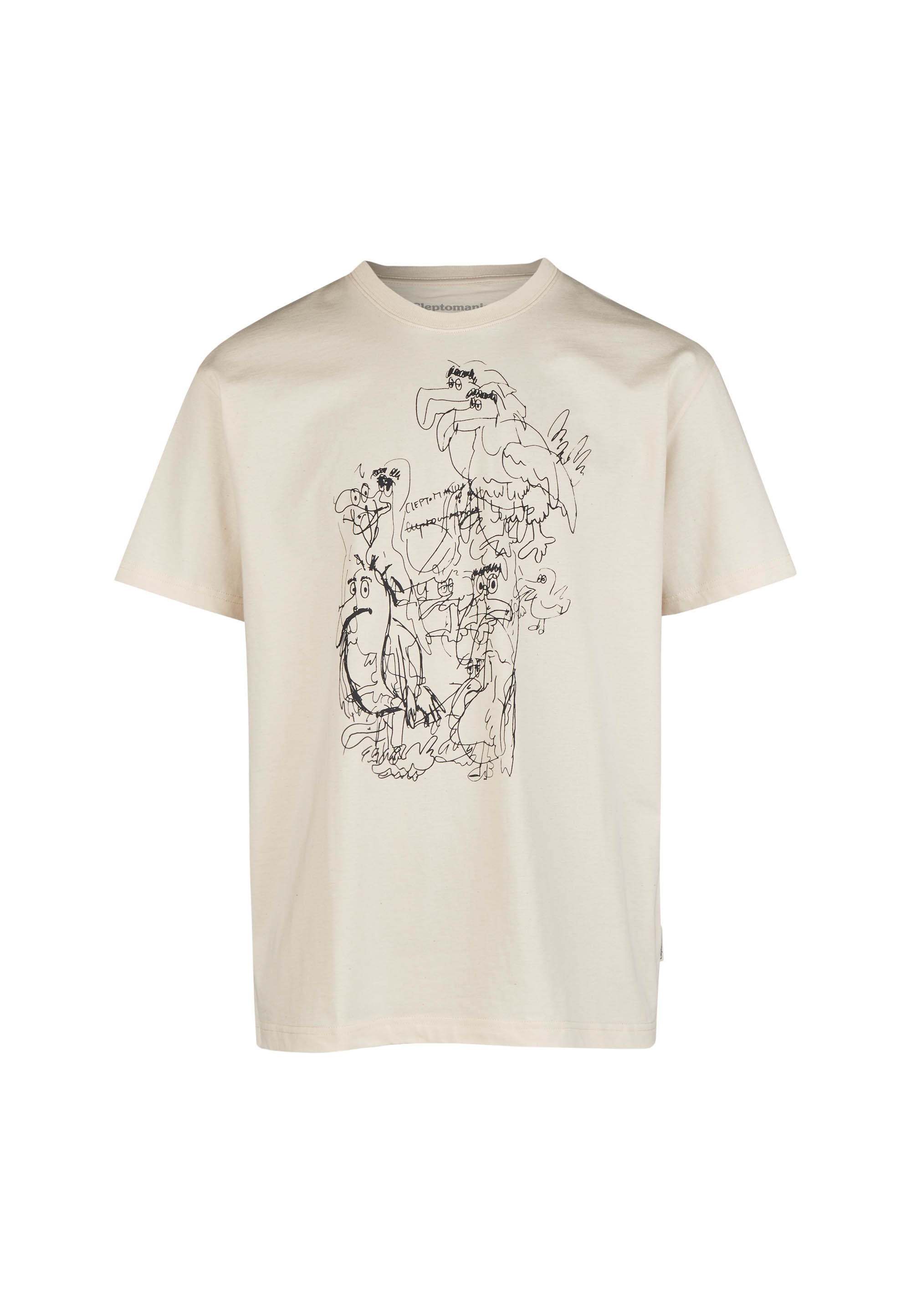 Cleptomanicx T-Shirt »Seagulls«, mit modischem Frontprint