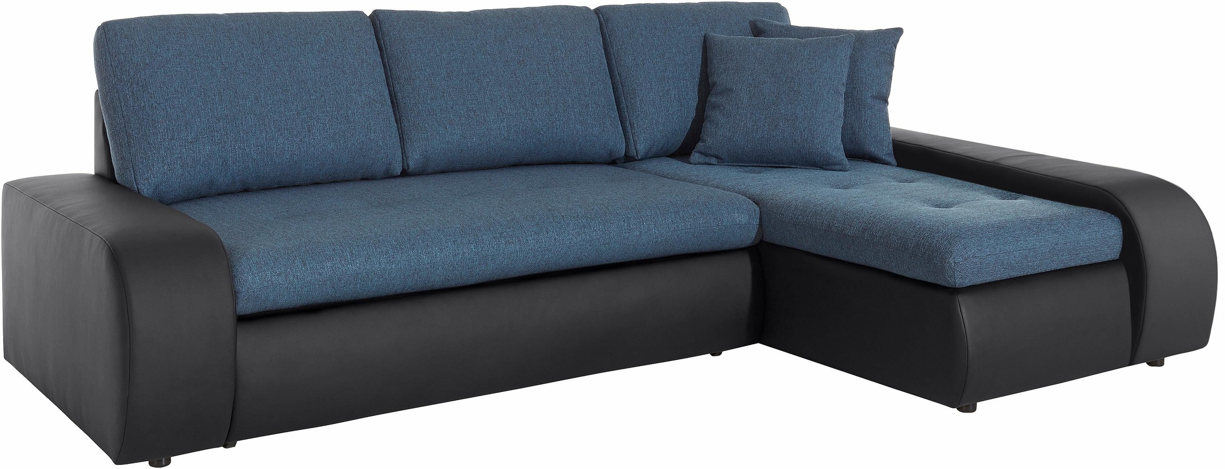 TRENDMANUFAKTUR Ecksofa »Indie, modern und bequem, Materialmix, OTTOs Choice, L-Form«, wahlweise XL oder XXL