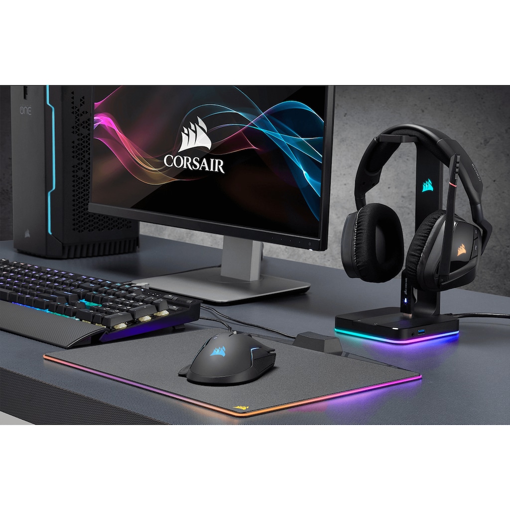 Corsair Headset-Halterung »ST100 RGB Premium Headset Stand 7.1 Surround Sound«