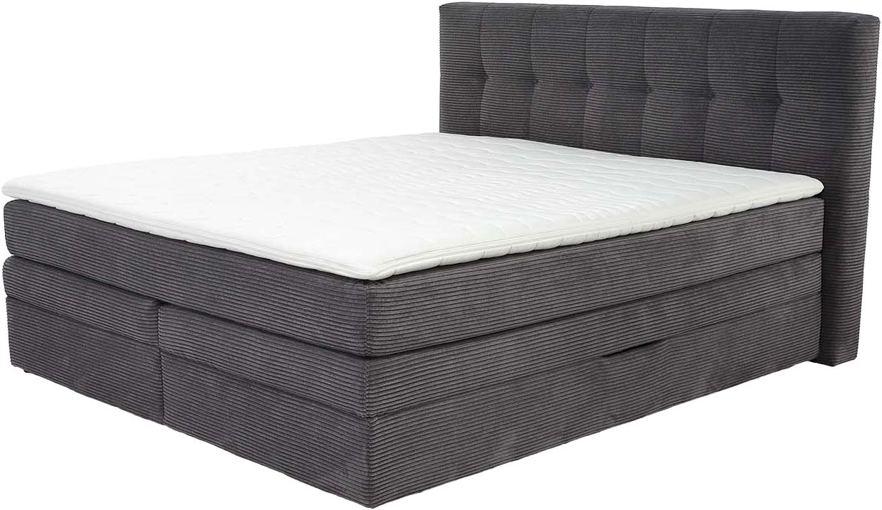Jockenhöfer Gruppe Boxspringbett "Amy" mit Bettkasten und Kaltschaum-Topper günstig online kaufen