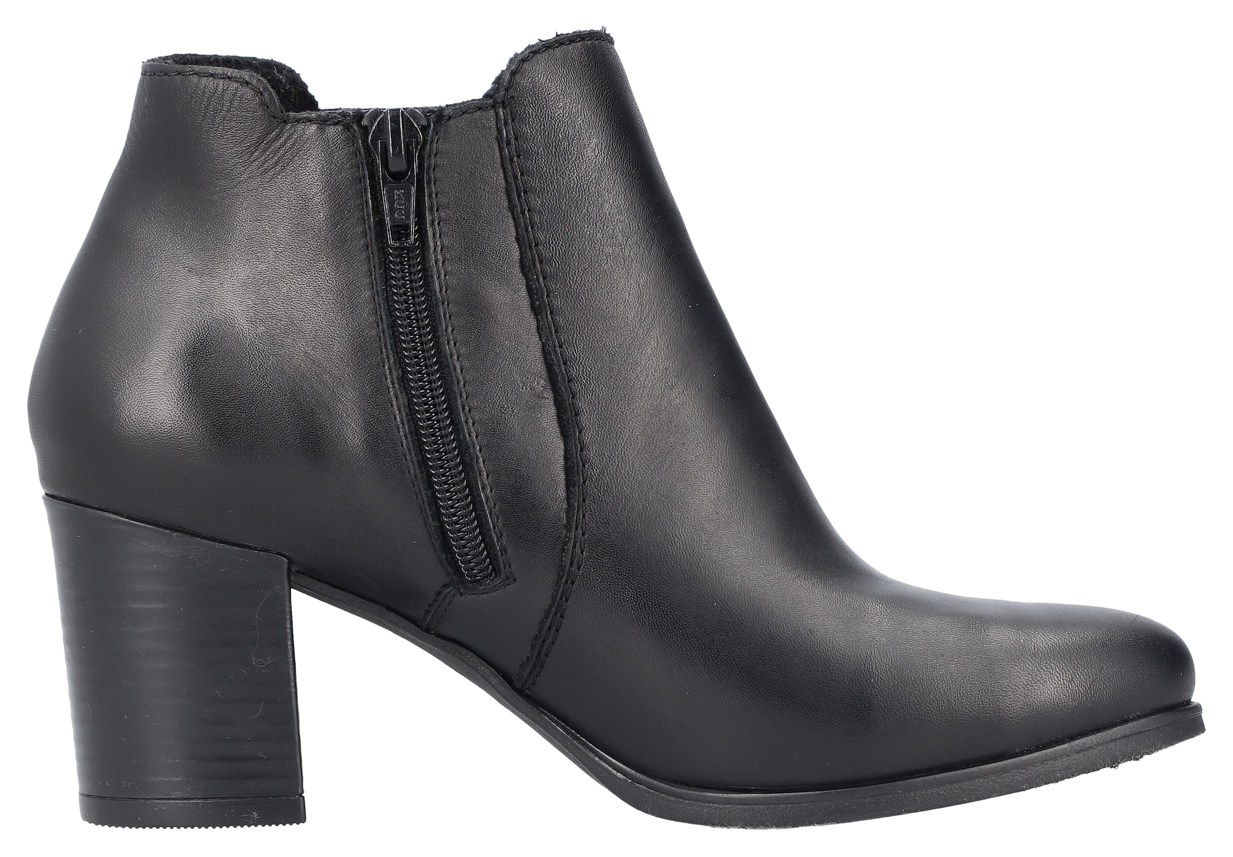 Rieker Cowboy Stiefelette, Westernstiefelette, Stiefelette, Blockabsatz, schmale Form