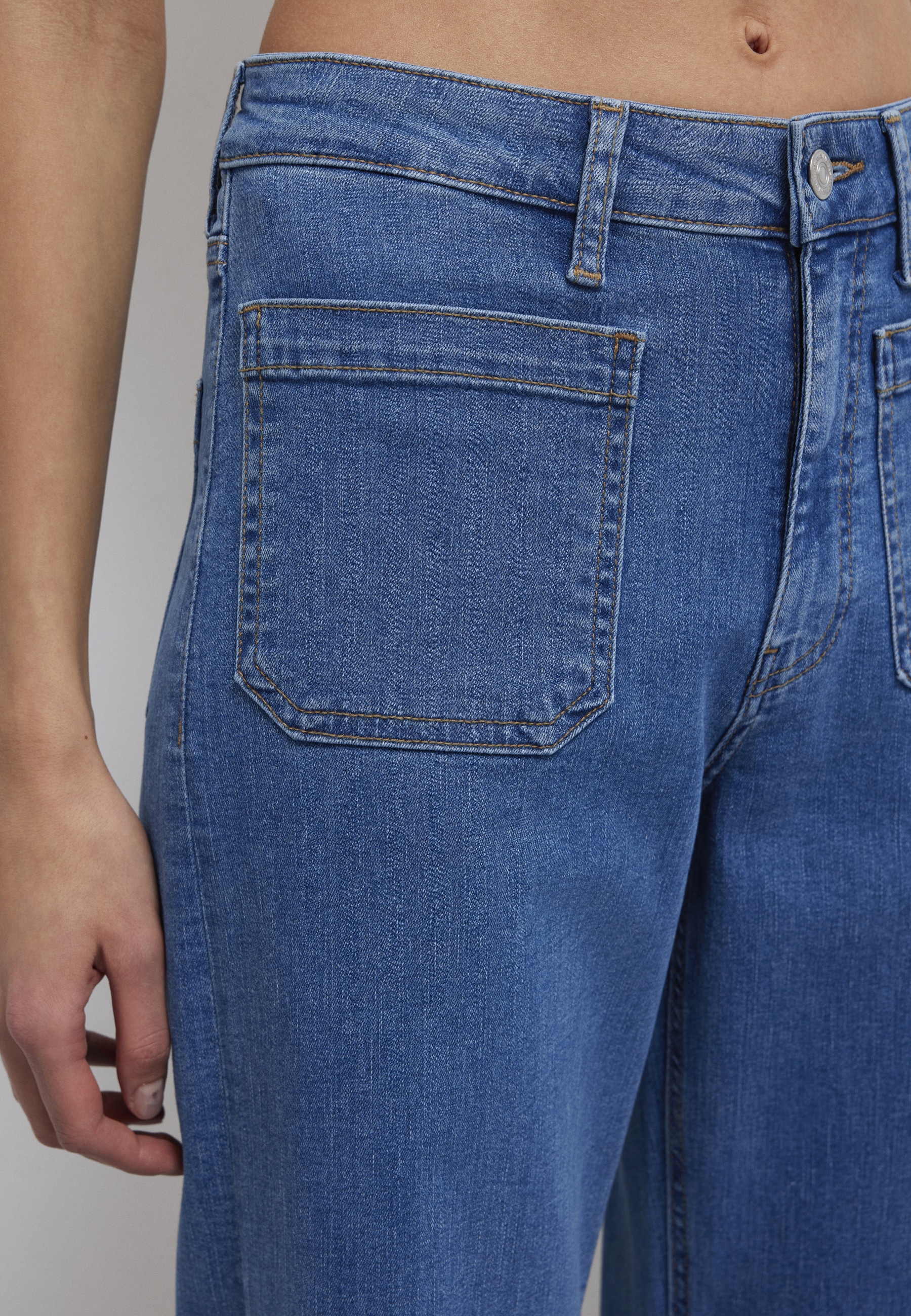 Mavi Weite Jeans »MALIBU MARINE« Wide Leg Jeans