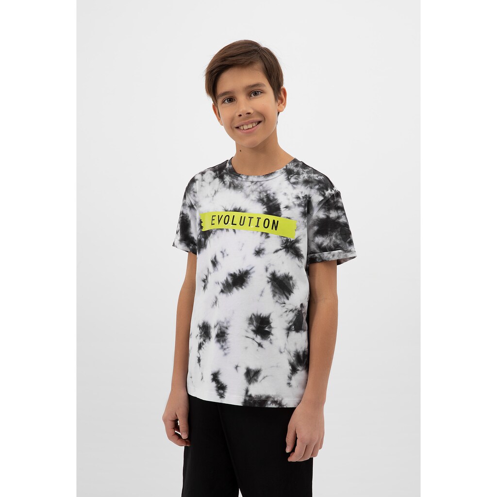 Gulliver T-Shirt in trendigem Batik-Design Gulliver T-Shirt in trendigem Batik-Design
