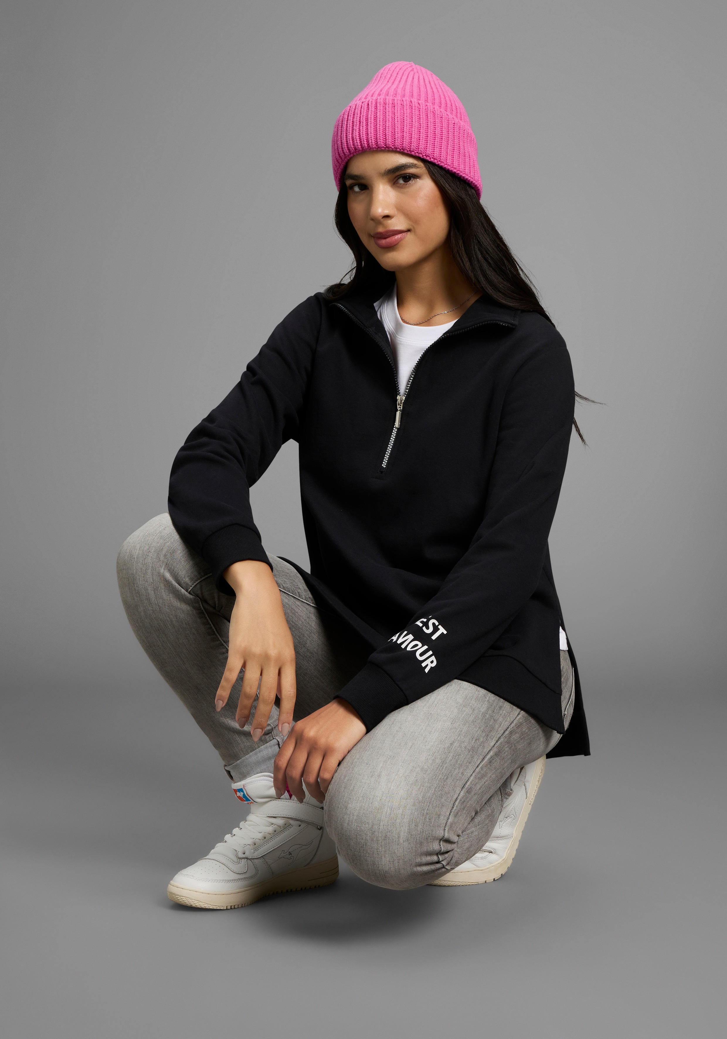 Thumbnail - Laura Scott Longsweatshirt in großen Größen verfügbar