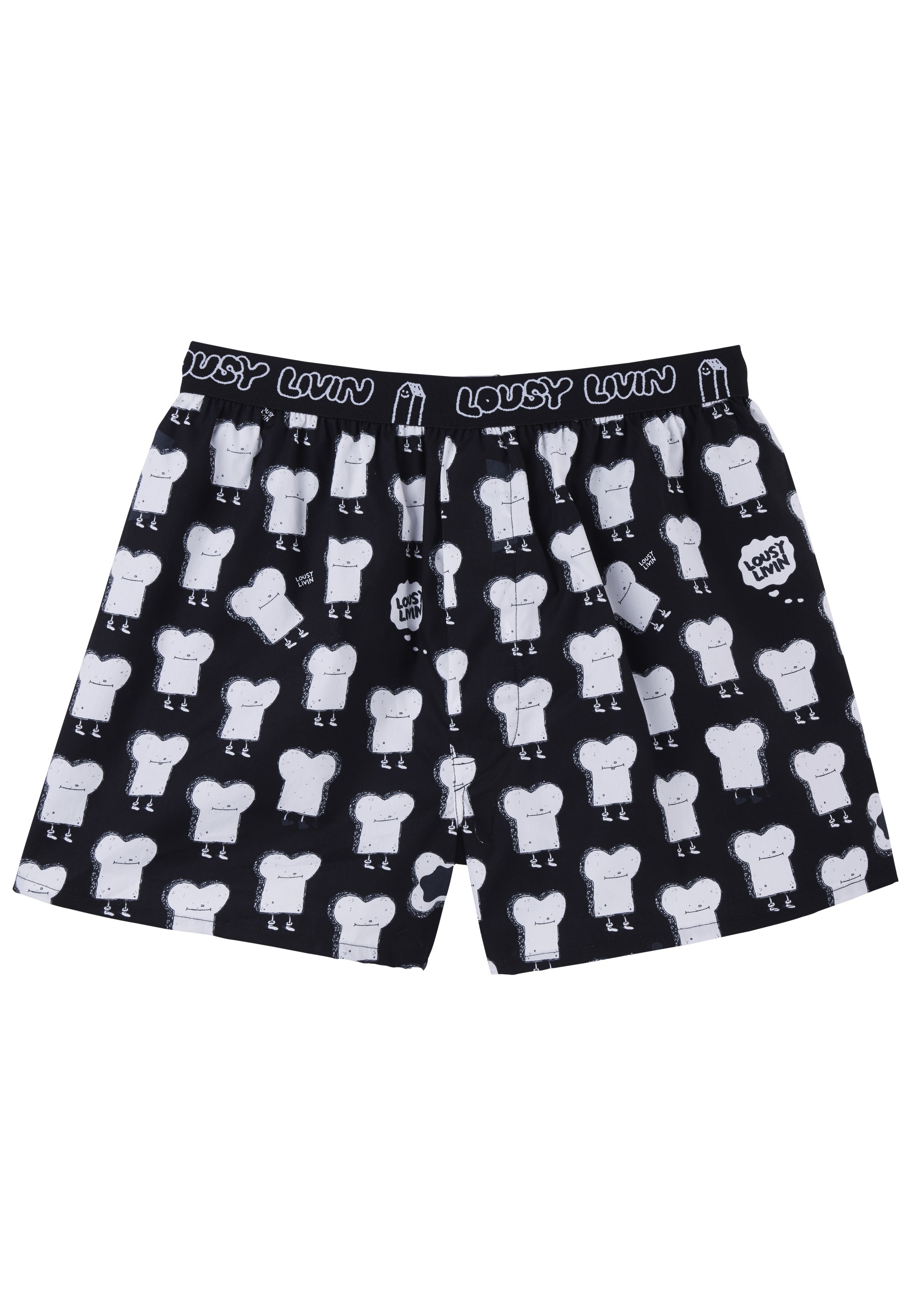 Lousy Livin Boxershorts "Toast & Zitrone 2 Pack", 2 Stk. im praktischen 2er günstig online kaufen