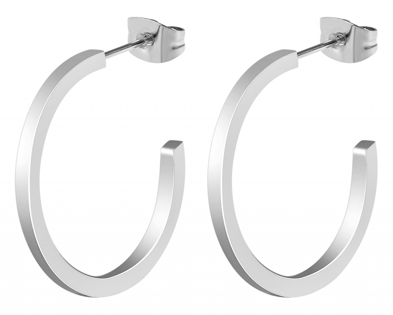 Adelia´s Paar Ohrhänger »Damen Ohrstecker aus Edelstahl«