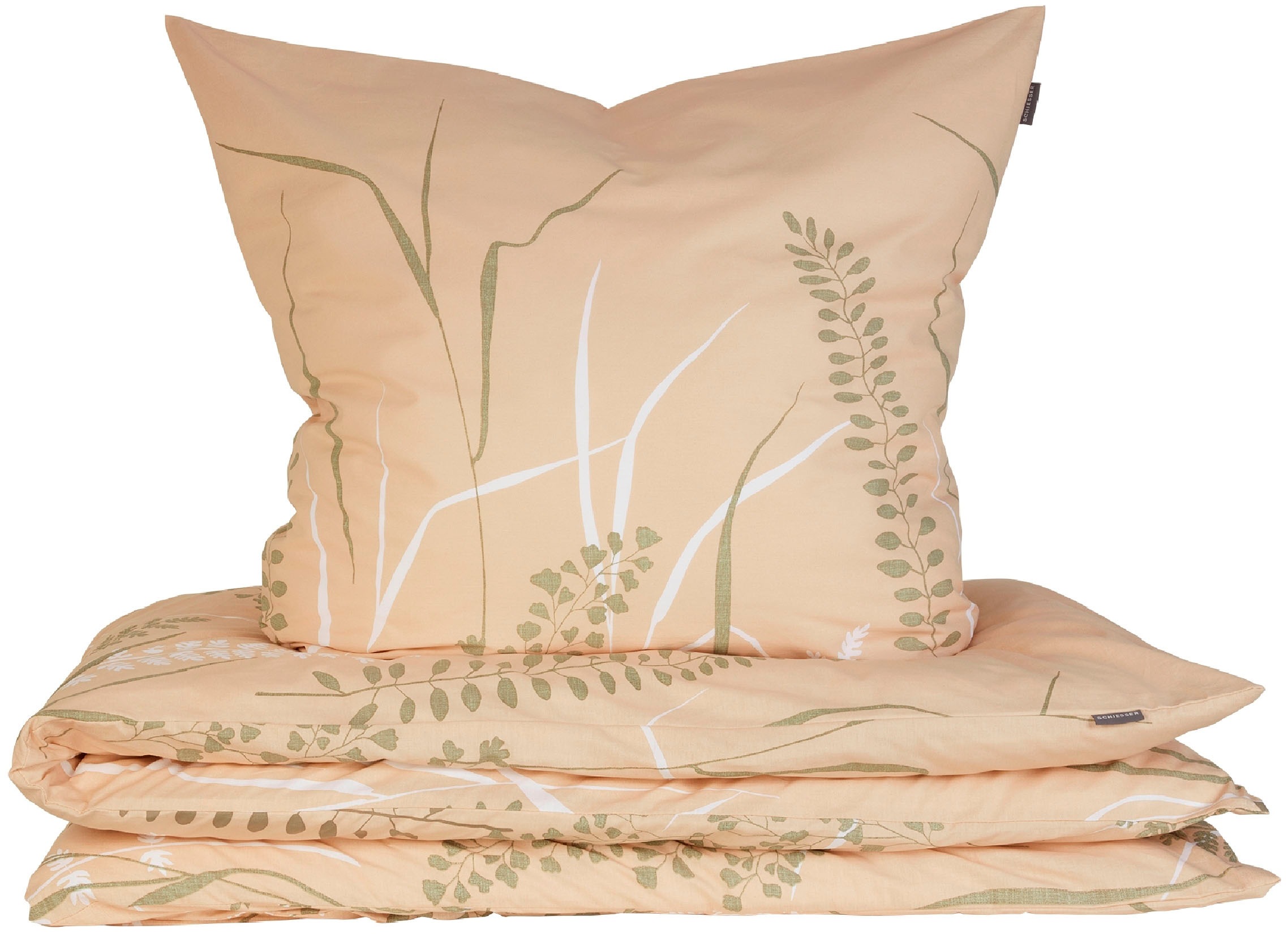Schiesser Bettwäsche "Annic aus weicher Baumwolle in floralem Dessin" 2 Stk günstig online kaufen