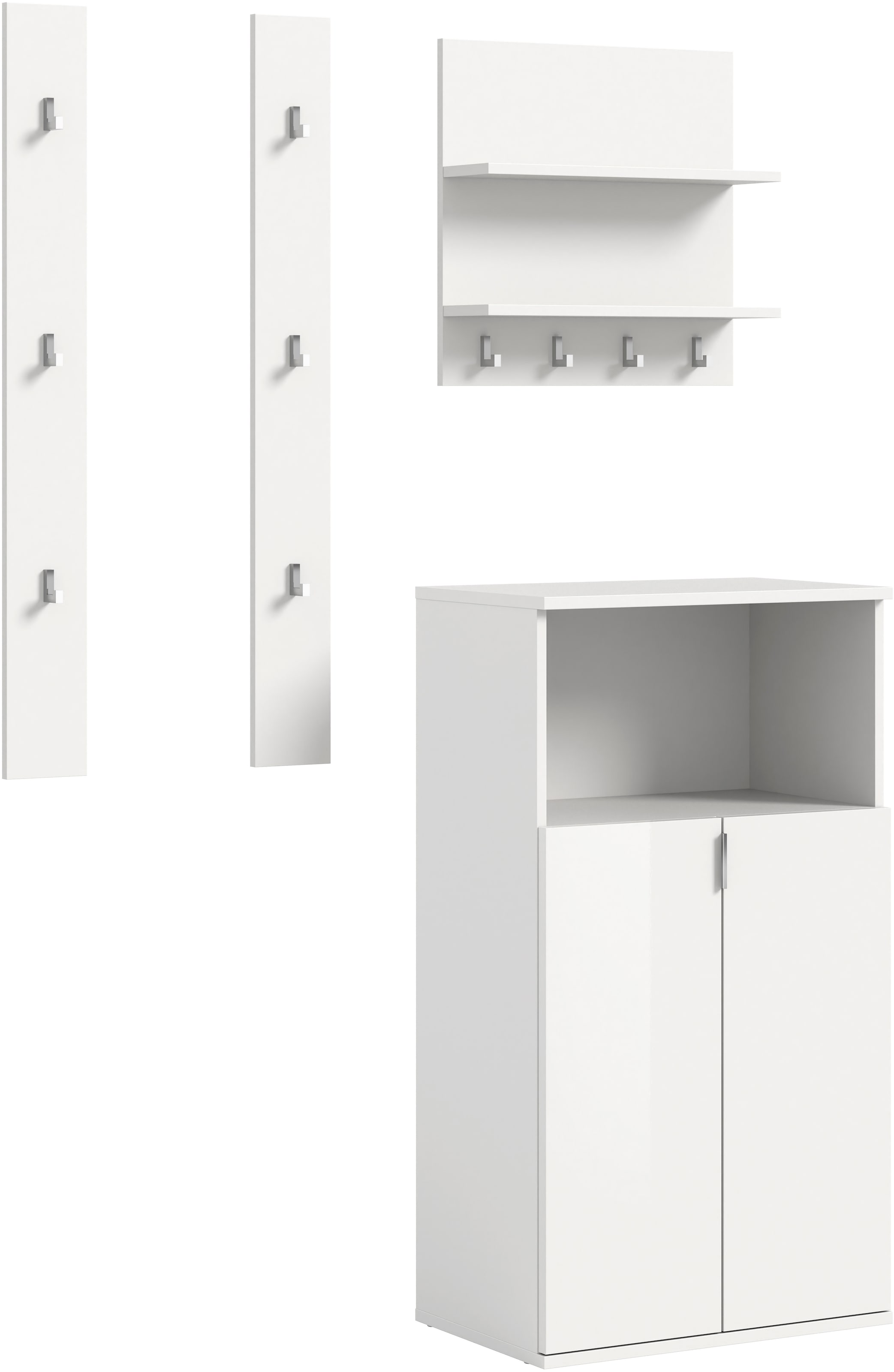 INOSIGN Garderoben-Set "Trondheim, Garderobenset 3-tlg. Breite 111 cm,", (3 günstig online kaufen