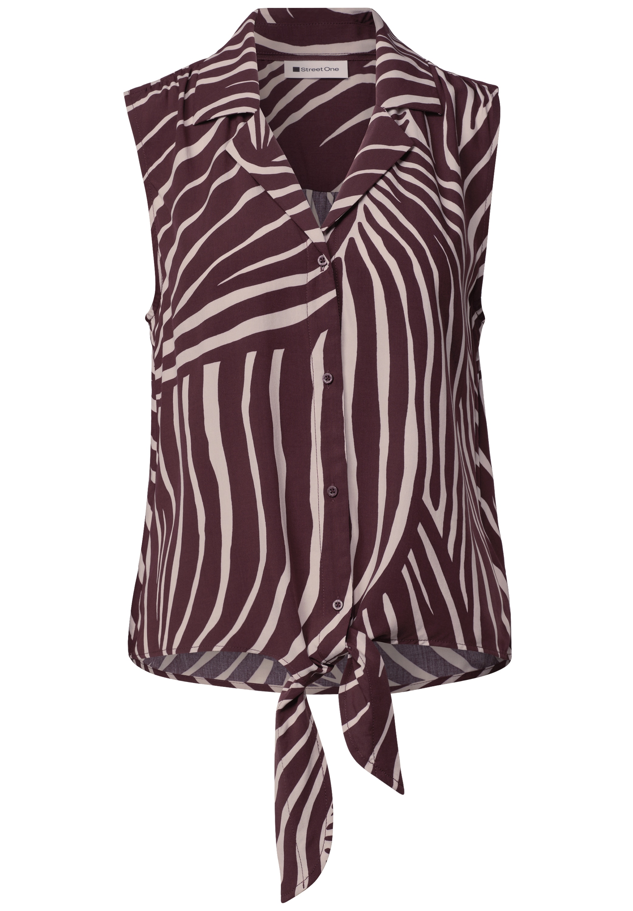 STREET ONE Blusentop aus softer Viskose