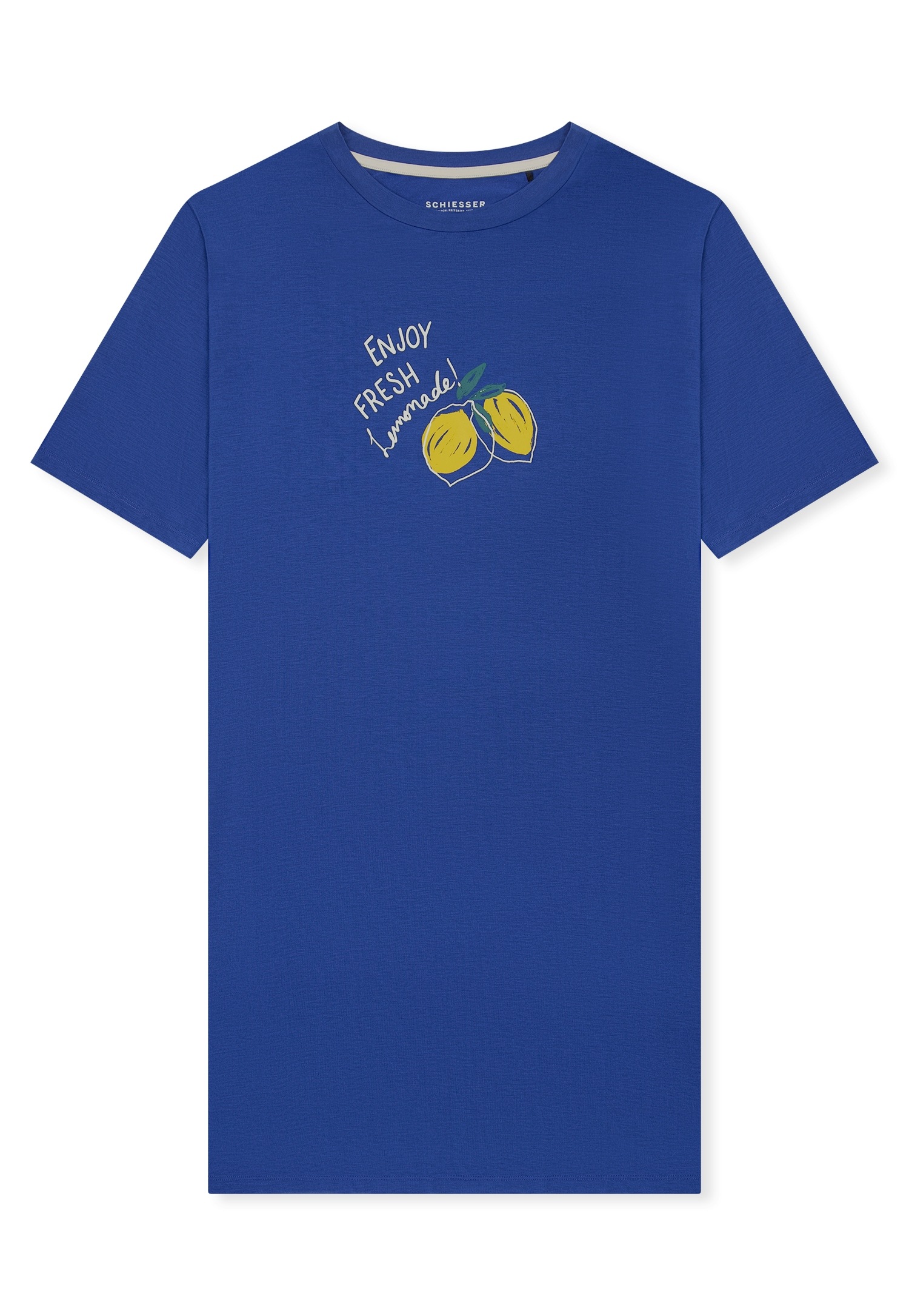 Schiesser Nachthemd "Casual Fashion" Gesamtlänge ca. 90 cm, in fließender S günstig online kaufen