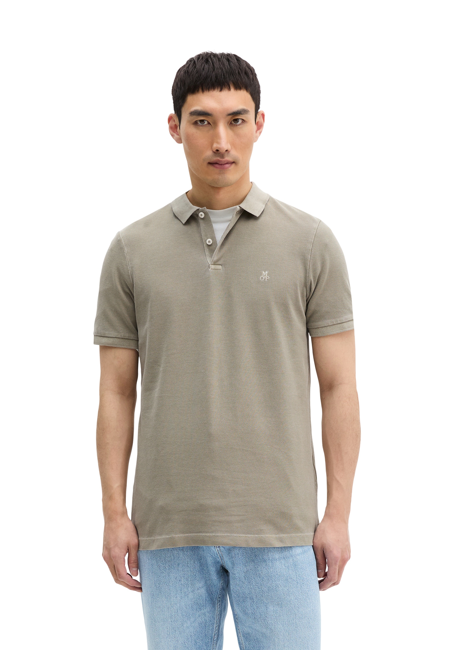 Marc OPolo Poloshirt "aus Organic Cotton-Stretch"