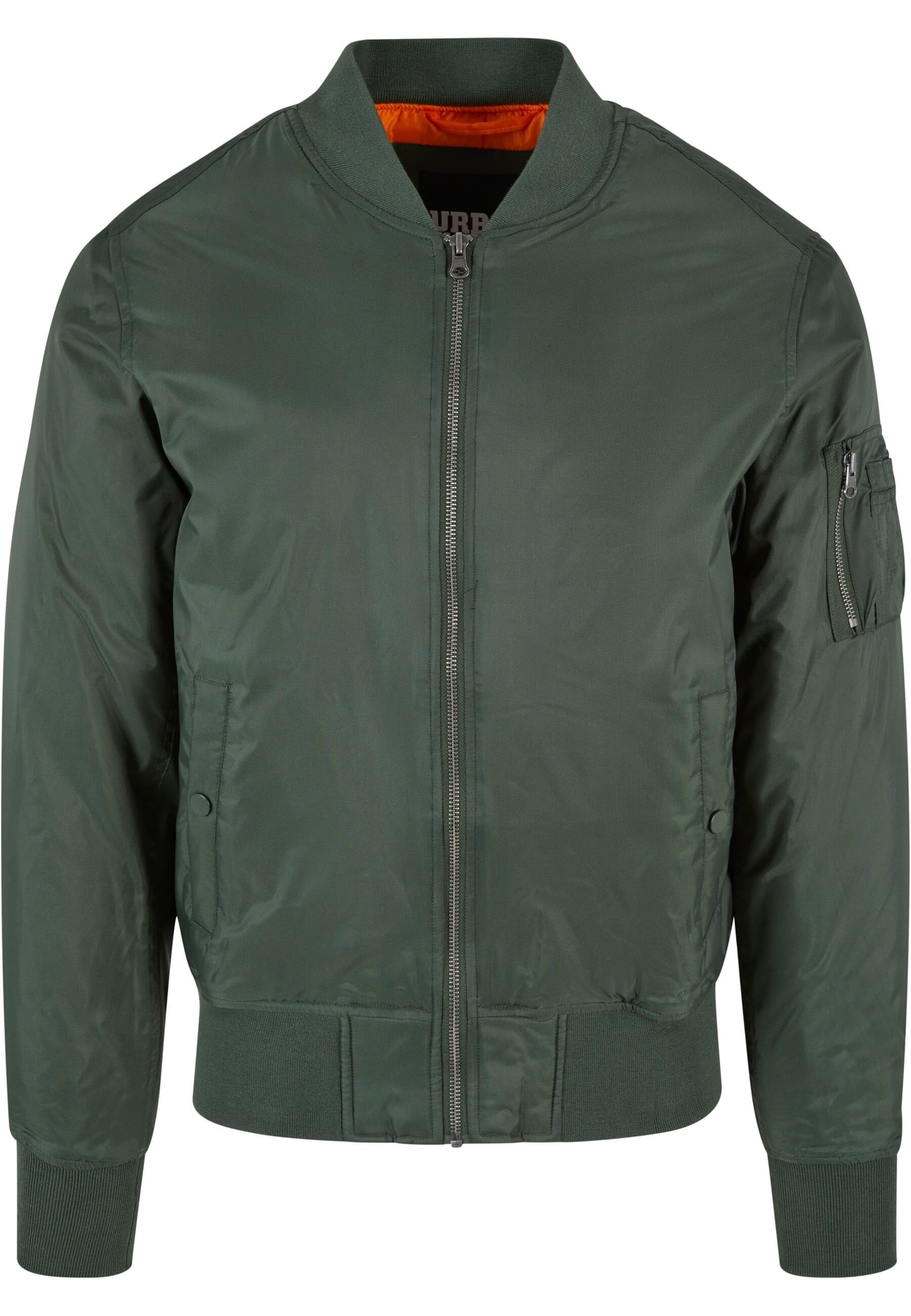 Anorak »Urban Classics Herren Basic Bomber Jacket«, (1 St.), ohne Kapuze